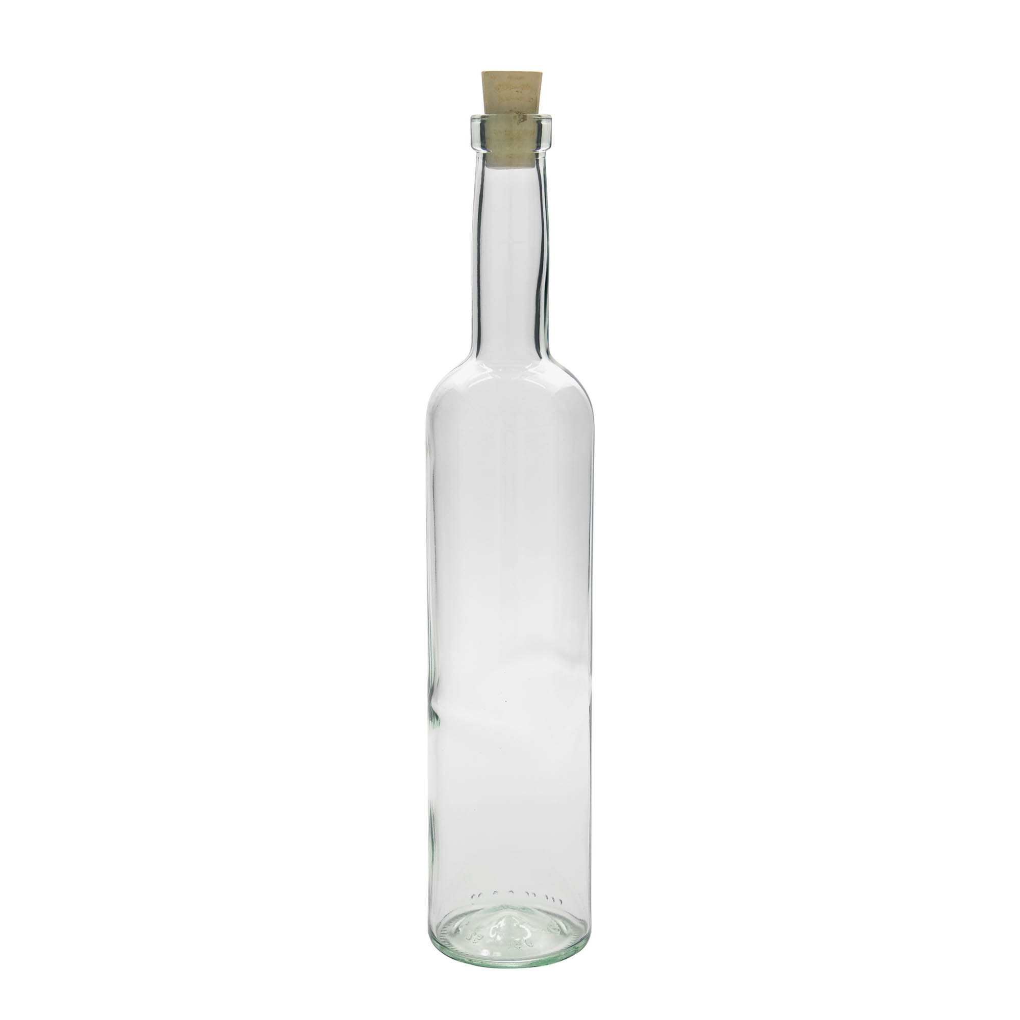 Sticlă de sticlă 500 ml „Bordeaux”, gura: dop de plută