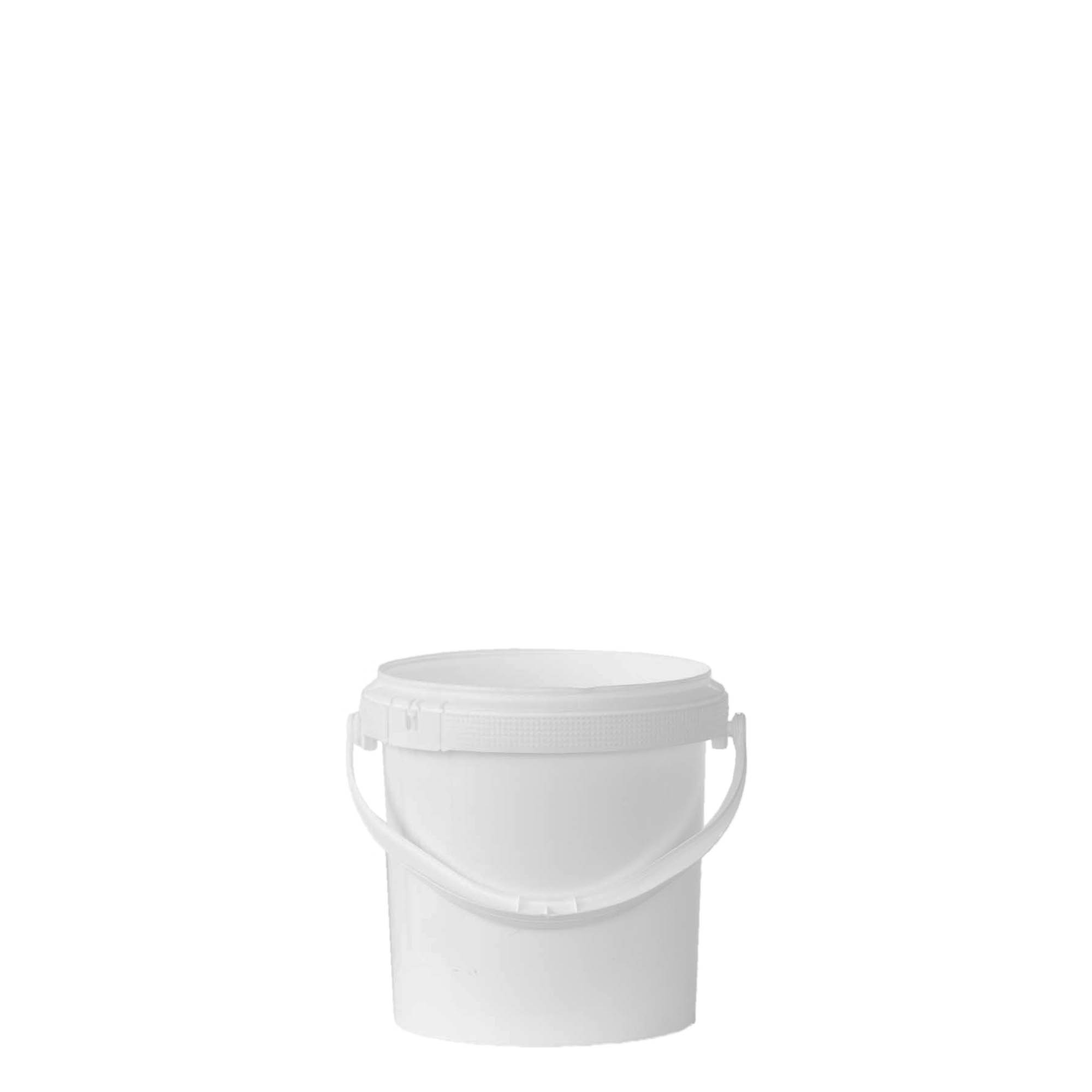Găleată de 1,8 l, plastic PP, albă Găleată de 1,8 l, plastic PP, albă