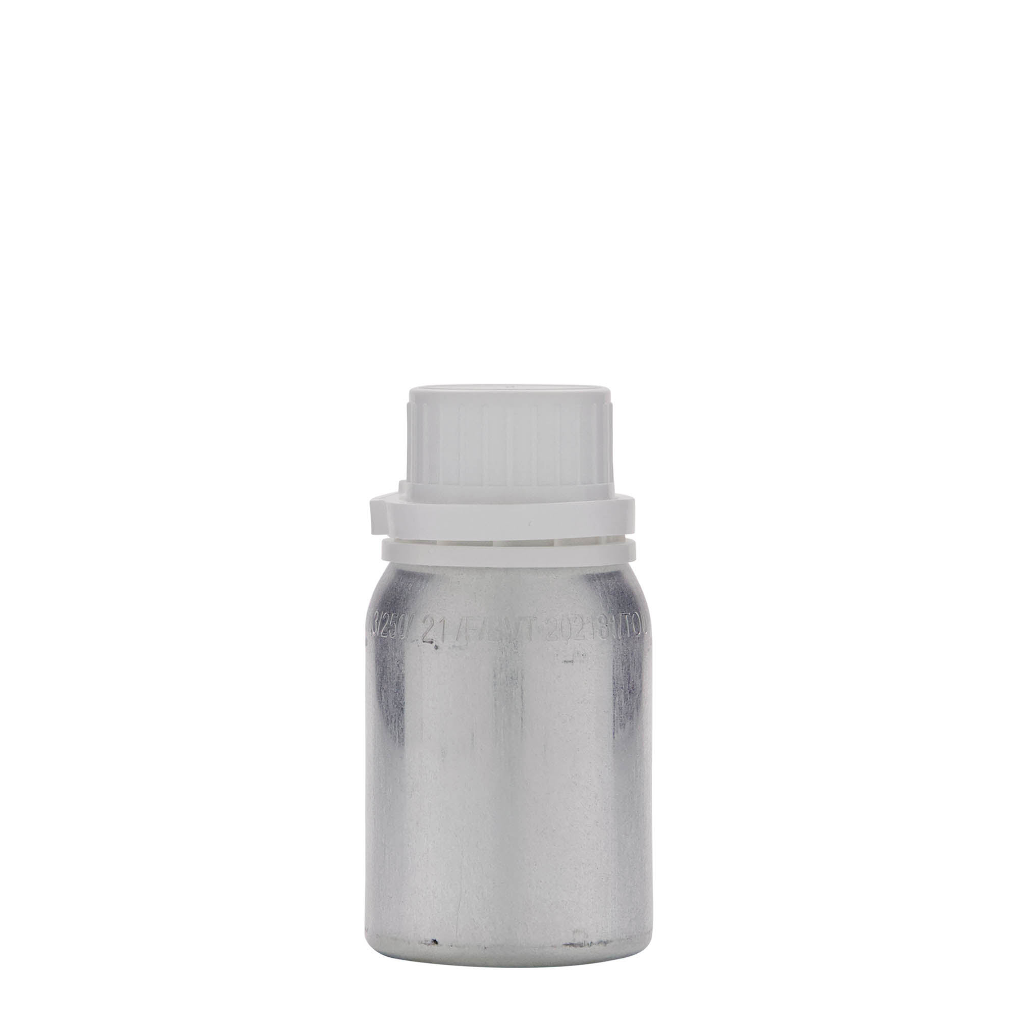 125 ml sticlă din aluminiu, metal, argintiu, gura: DIN 32 125 ml sticlă din aluminiu, metal, argintiu, gura: DIN 32