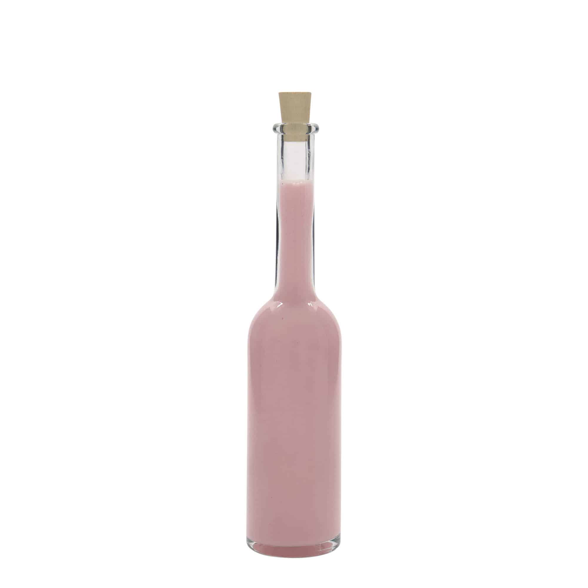 Sticlă de sticlă de 100 ml 'Opera', gura: dop de plută