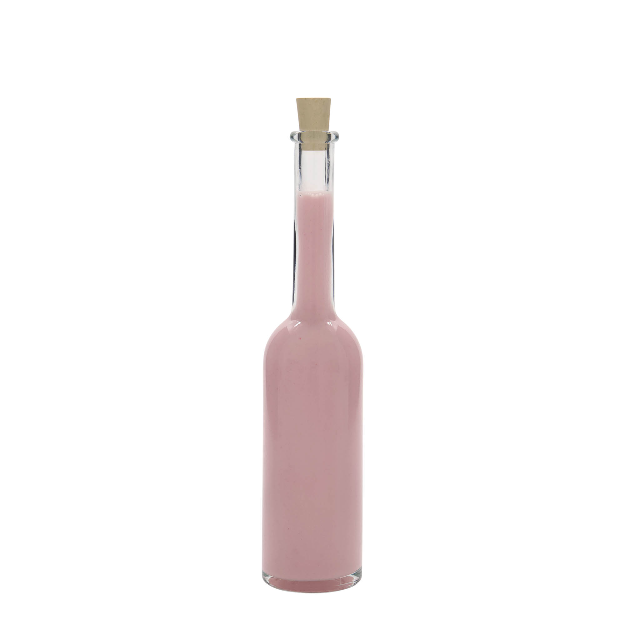 Sticlă de sticlă de 100 ml 'Opera', gura: dop de plută