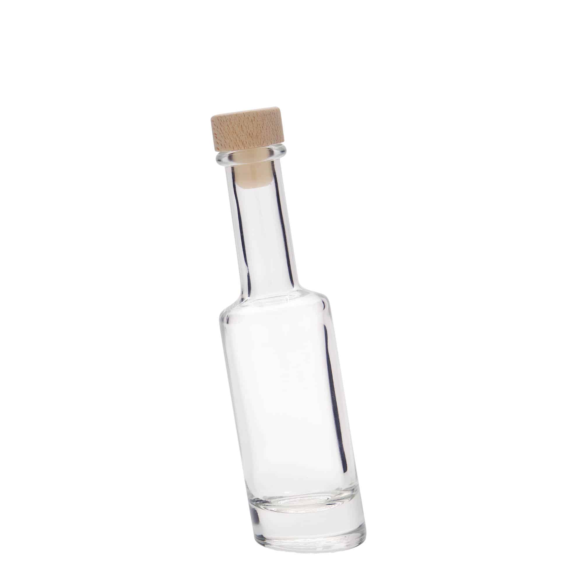 Sticlă de sticlă de 100 ml „Bounty”, gura: dop de plută