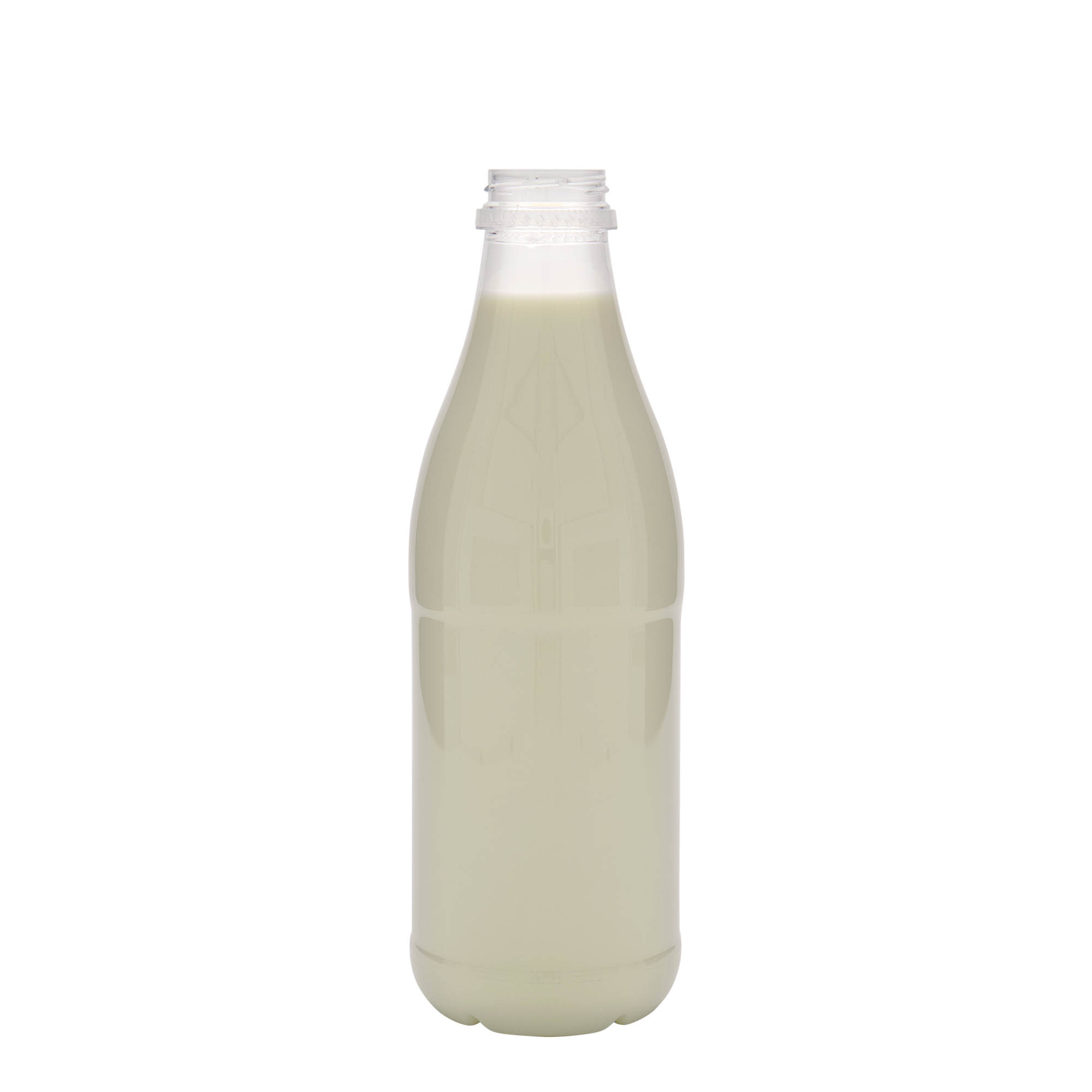 Sticlă PET 1.000 ml „Milk and Juice”, plastic, gura: 38 mm Sticlă PET 1.000 ml „Milk and Juice”, plastic, gura: 38 mm