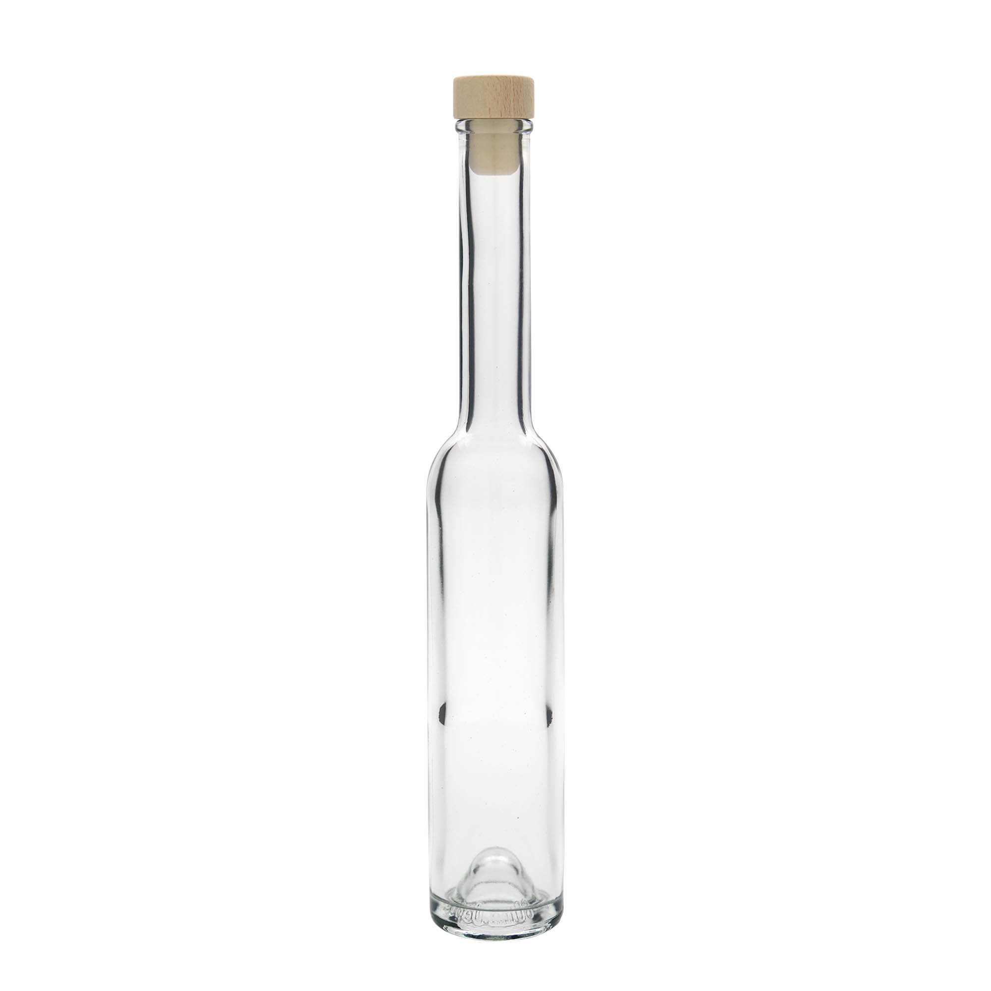 Sticlă de sticlă de 200 ml „Platina”, gura: dop de plută