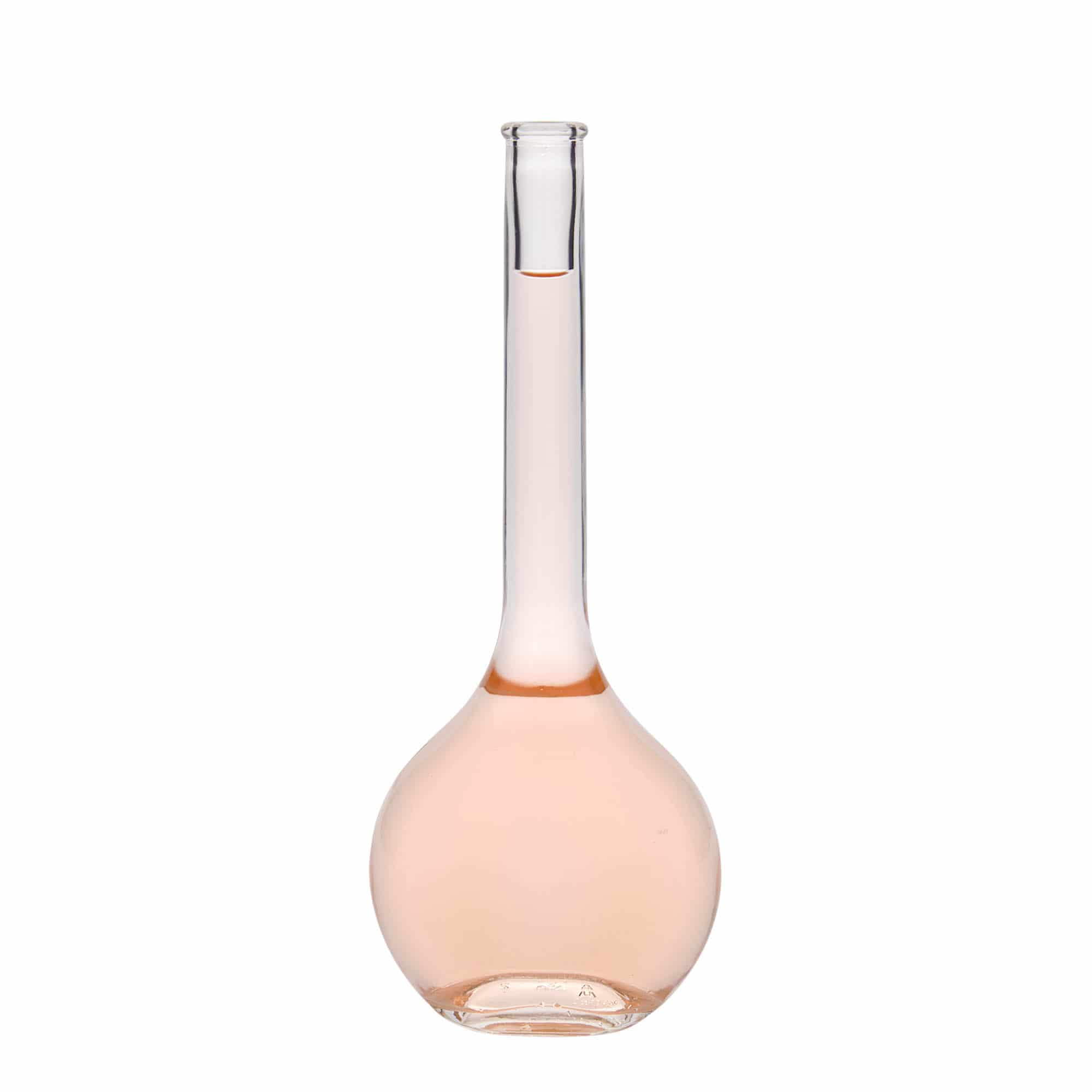 Sticlă de sticlă de 500 ml „Contessa”, ovală, gura: dop de plută