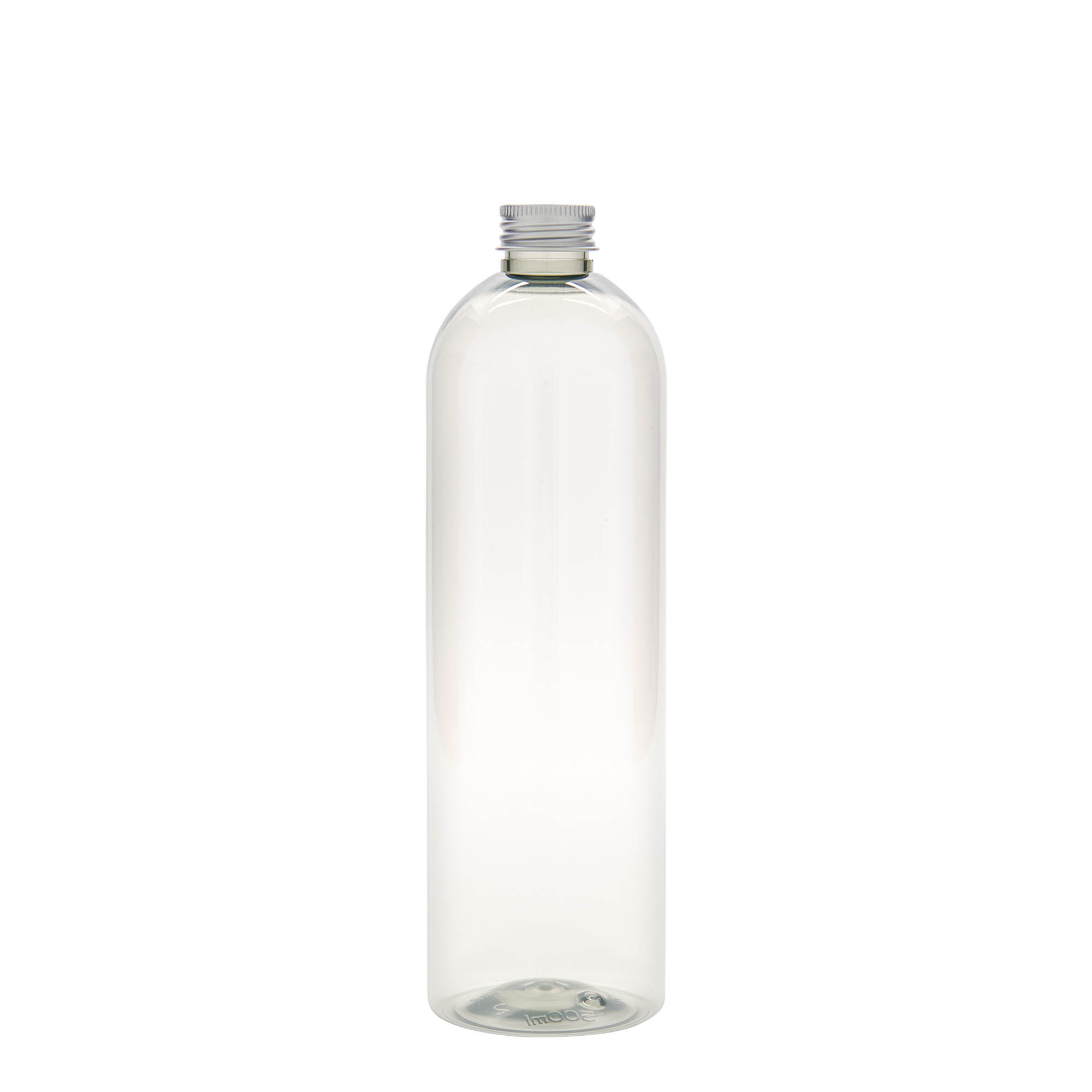Sticlă din plastic reciclat de 500 ml „Pegasus”, PCR, gura: 24/410 Sticlă din plastic reciclat de 500 ml „Pegasus”, PCR, gura: 24/410