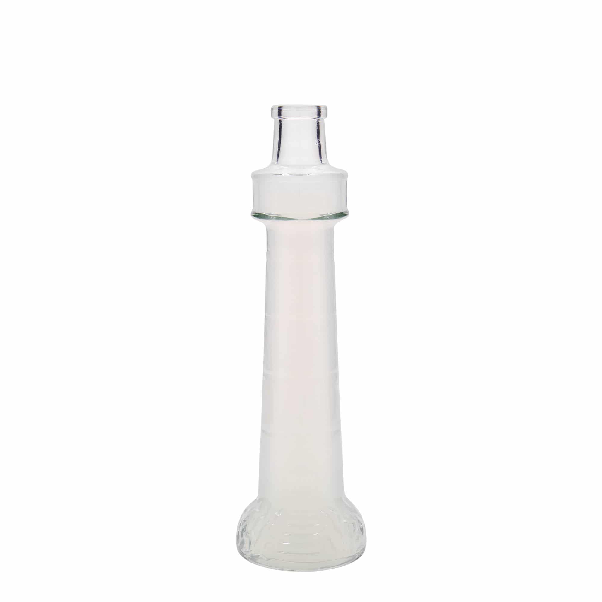 Sticlă de sticlă de 200 ml „Leuchtturm”, gura: plută