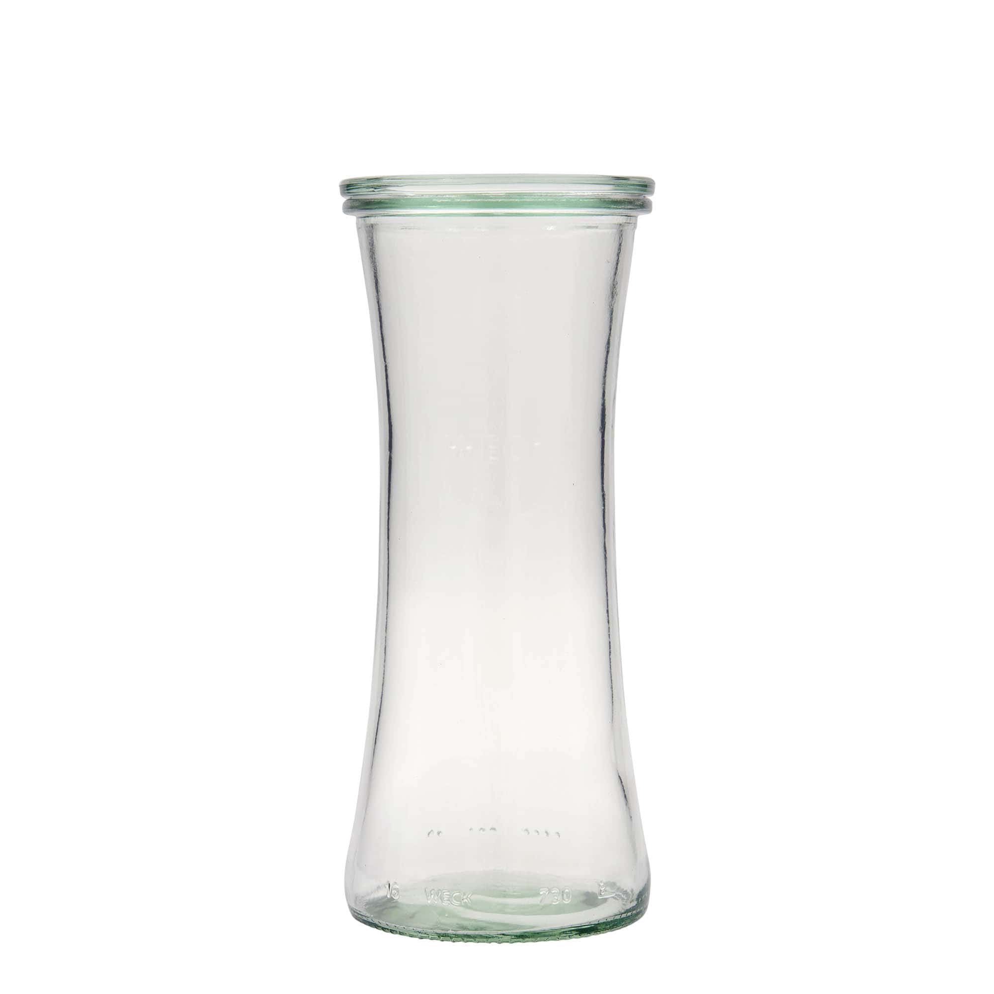 6x 730 ml borcan gourmet WECK cu capac de sticlă RR 80