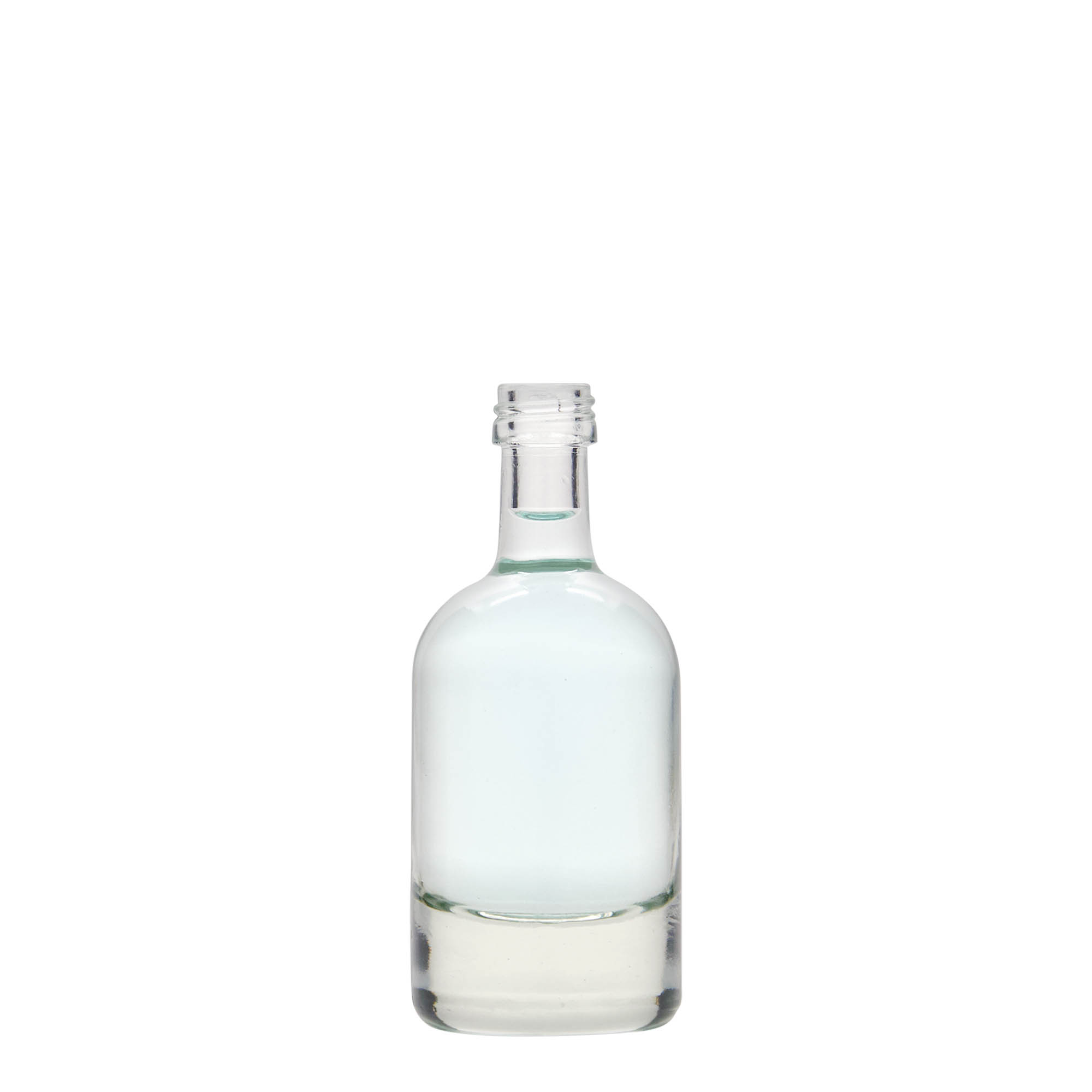 Sticlă de sticlă de 50 ml „Linea Uno”, gura: PP 18