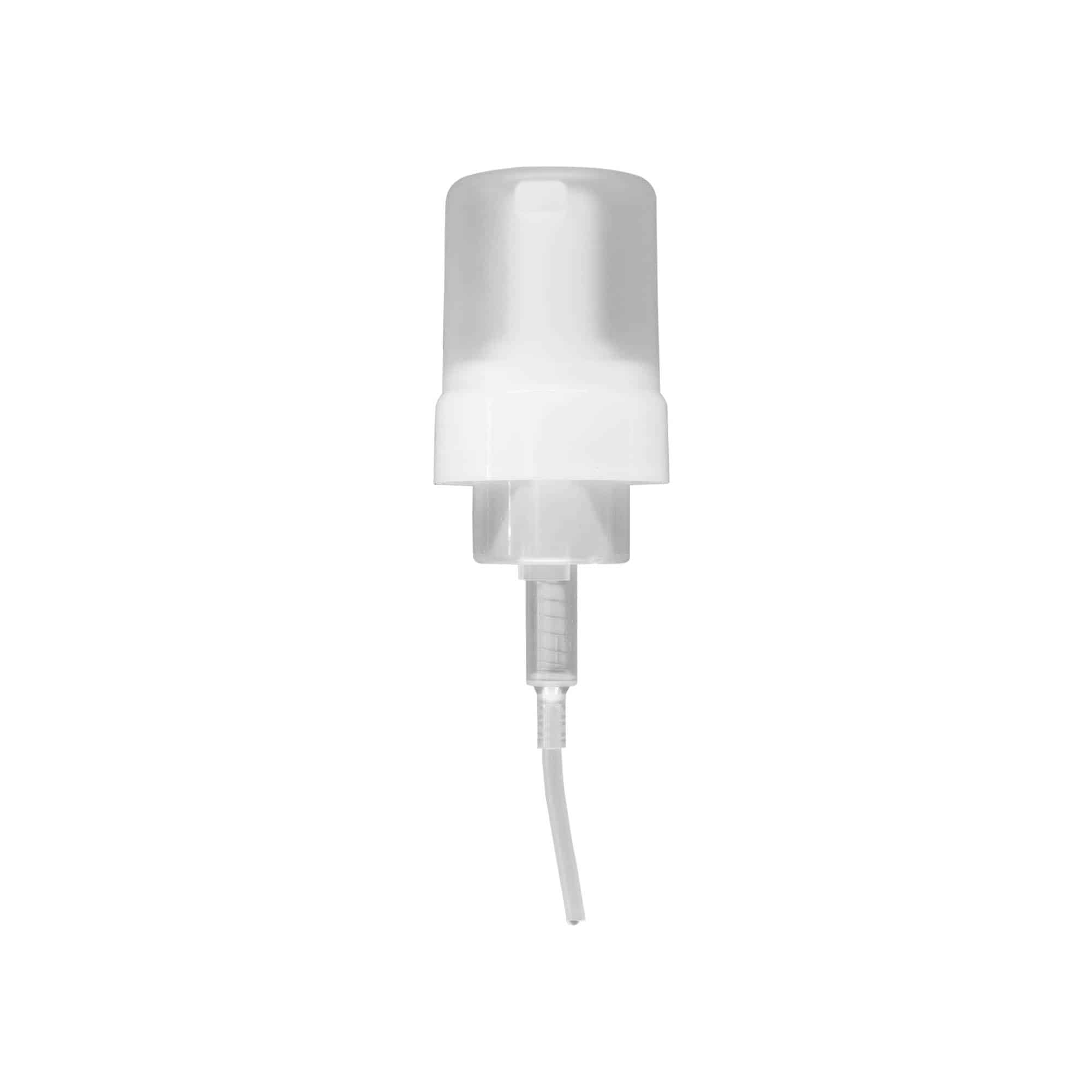 Dispenser 100 ml „Foamer”, plastic PP, alb, pentru gură: capac cu filet