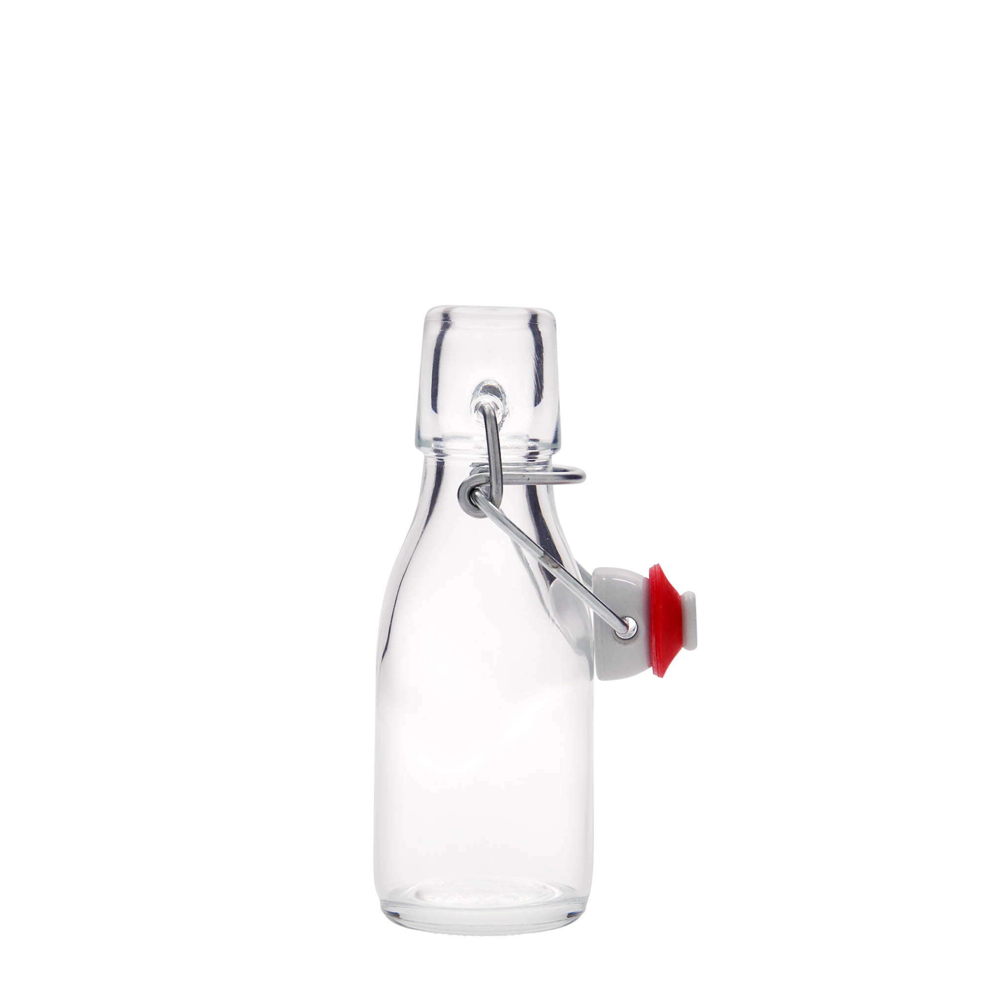 Sticlă de sticlă de 100 ml „Paul”, gura: închidere cu clemă Sticlă de sticlă de 100 ml „Paul”, gura: închidere cu clemă