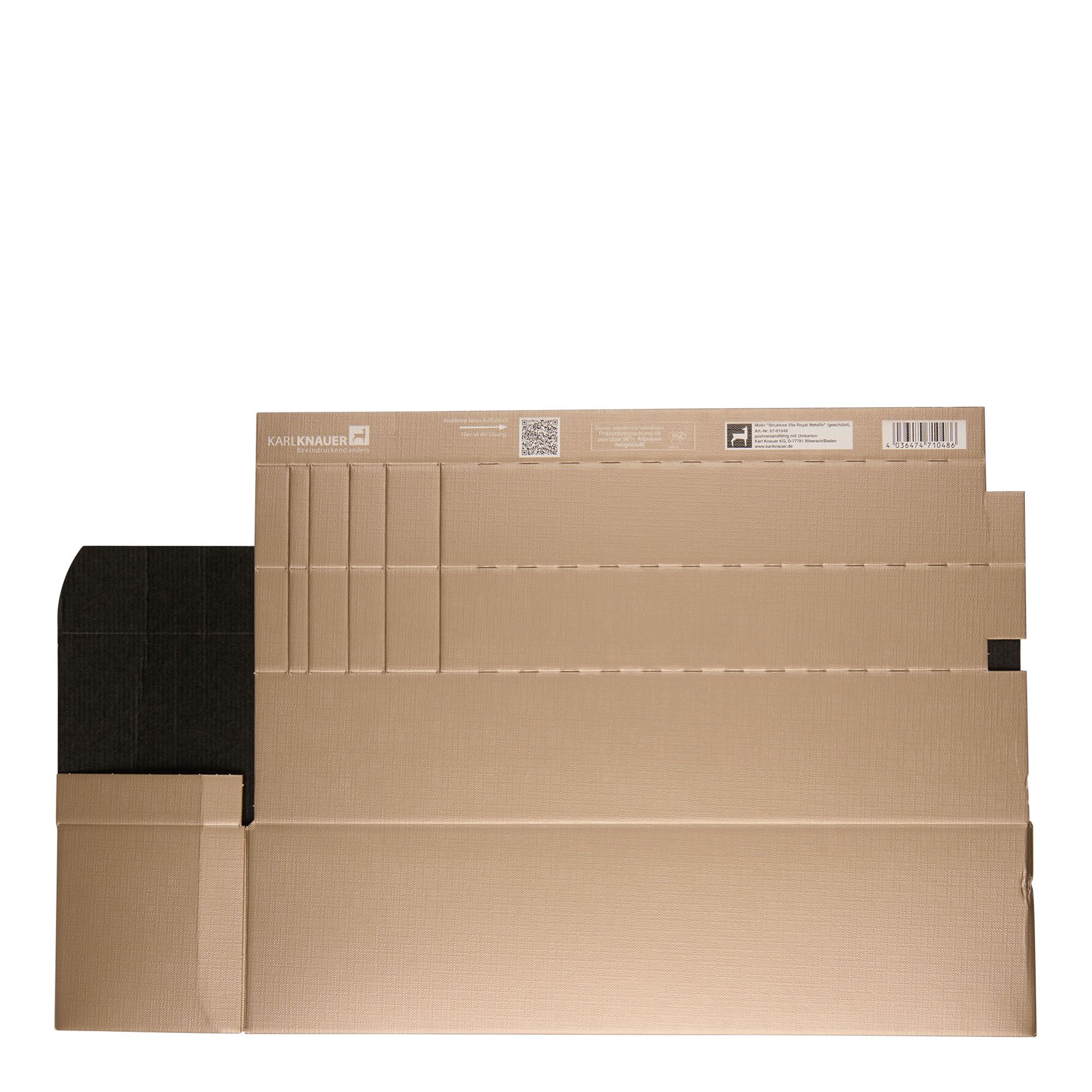 Cutie cadou „Metallic”, dreptunghiulară, carton, șampanie Cutie cadou „Metallic”, dreptunghiulară, carton, șampanie