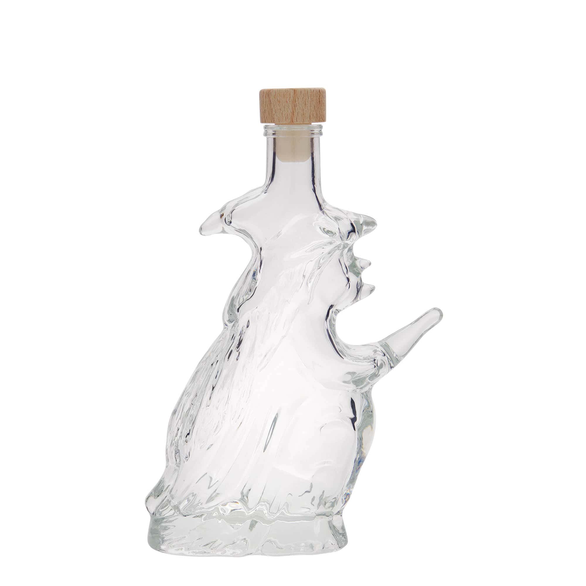 Sticlă de sticlă de 200 ml „Vrăjitoare”, gura: dop de plută