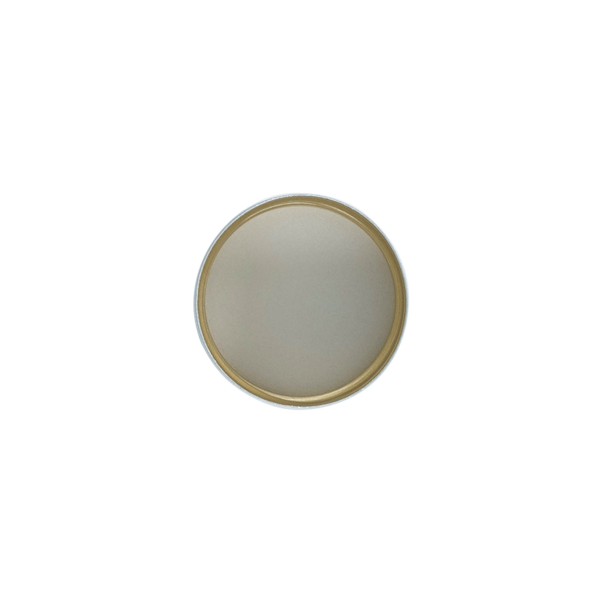 Capac cu filet, metal, argintiu, pentru deschidere: PP 31,5