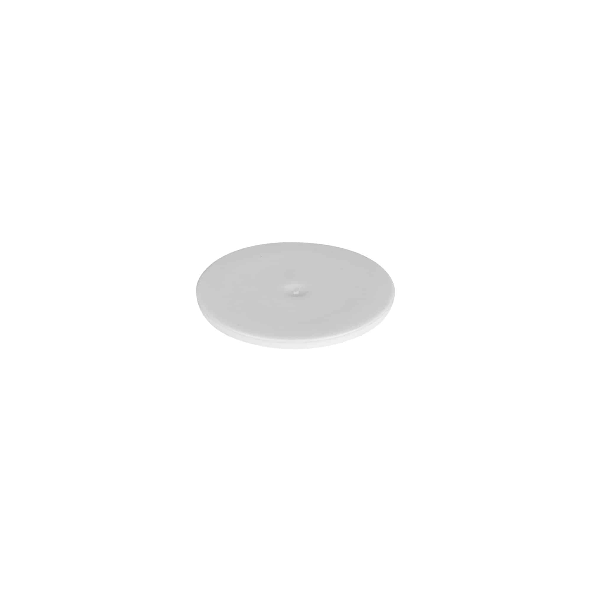 Disc de acoperire pentru 5 ml 'Bianca', plastic PP, alb