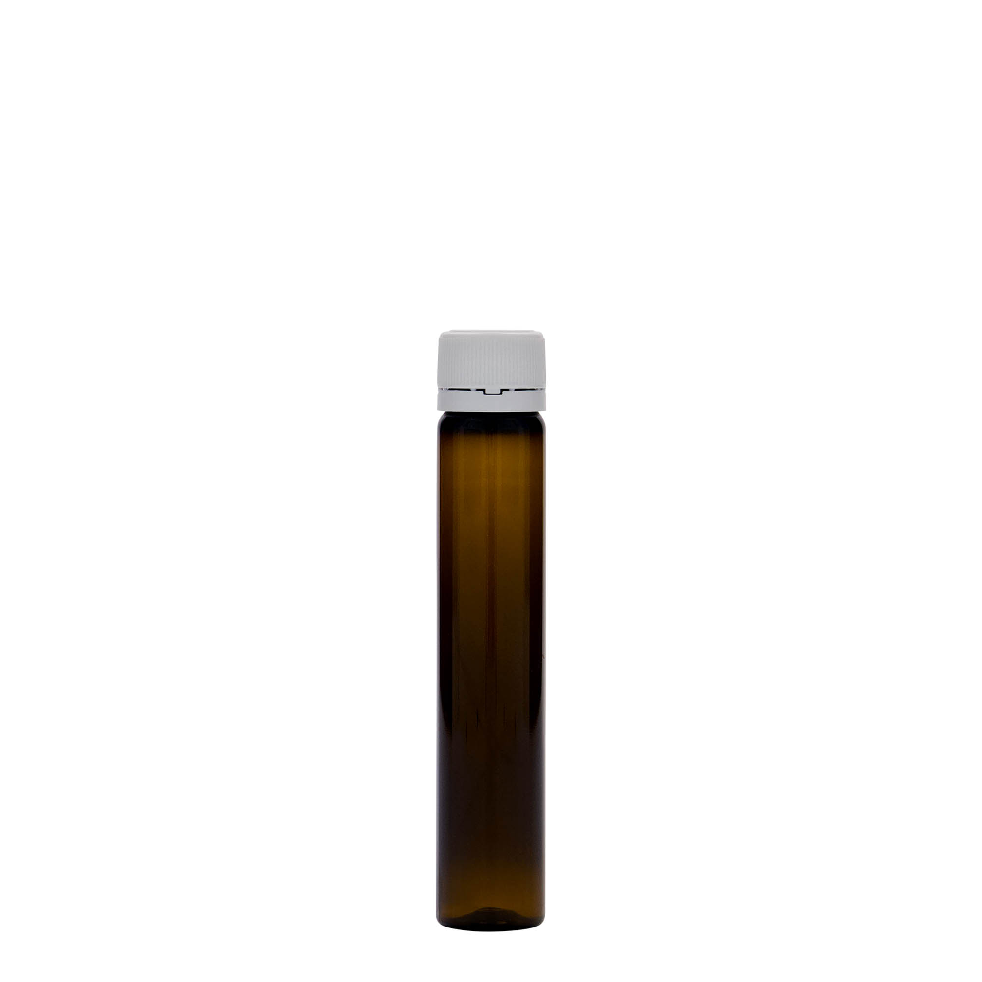 25 ml tuburi PET, plastic, maro, gură: capac cu filet 25 ml tuburi PET, plastic, maro, gură: capac cu filet
