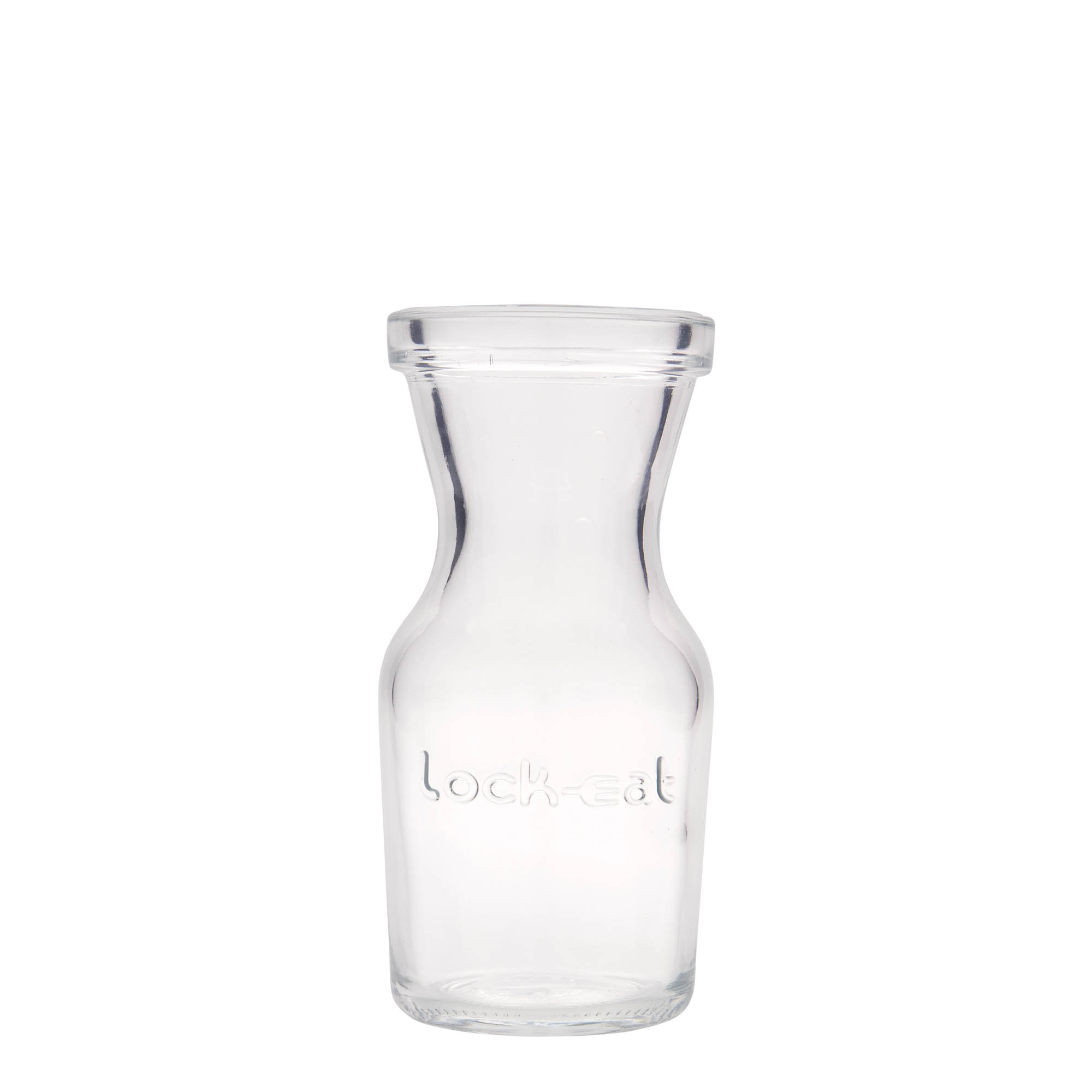 250 ml carafă de sticlă 'Lock-Eat', gura: închidere cu clemă metalică