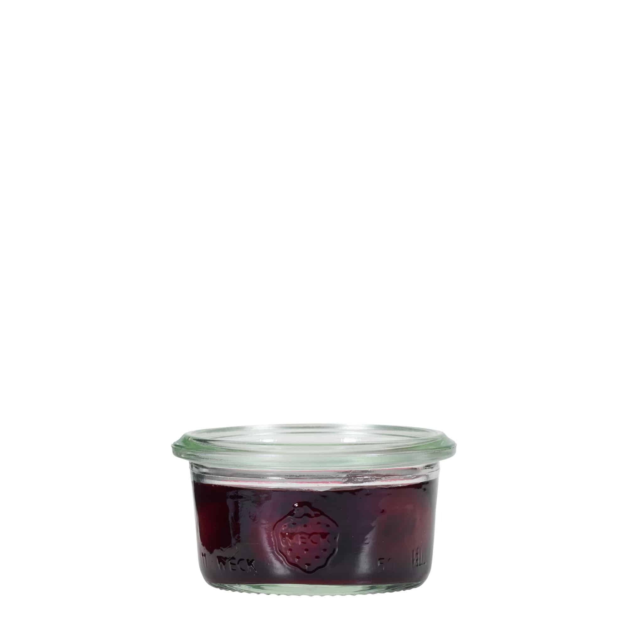 50 ml borcan WECK cu gura rotundă, margine rotundă