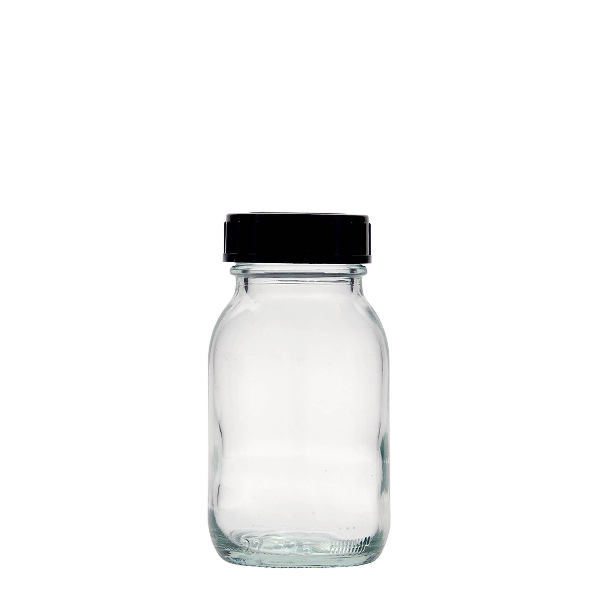 125 ml borcan cu gât larg, deschidere: DIN 40 125 ml borcan cu gât larg, deschidere: DIN 40