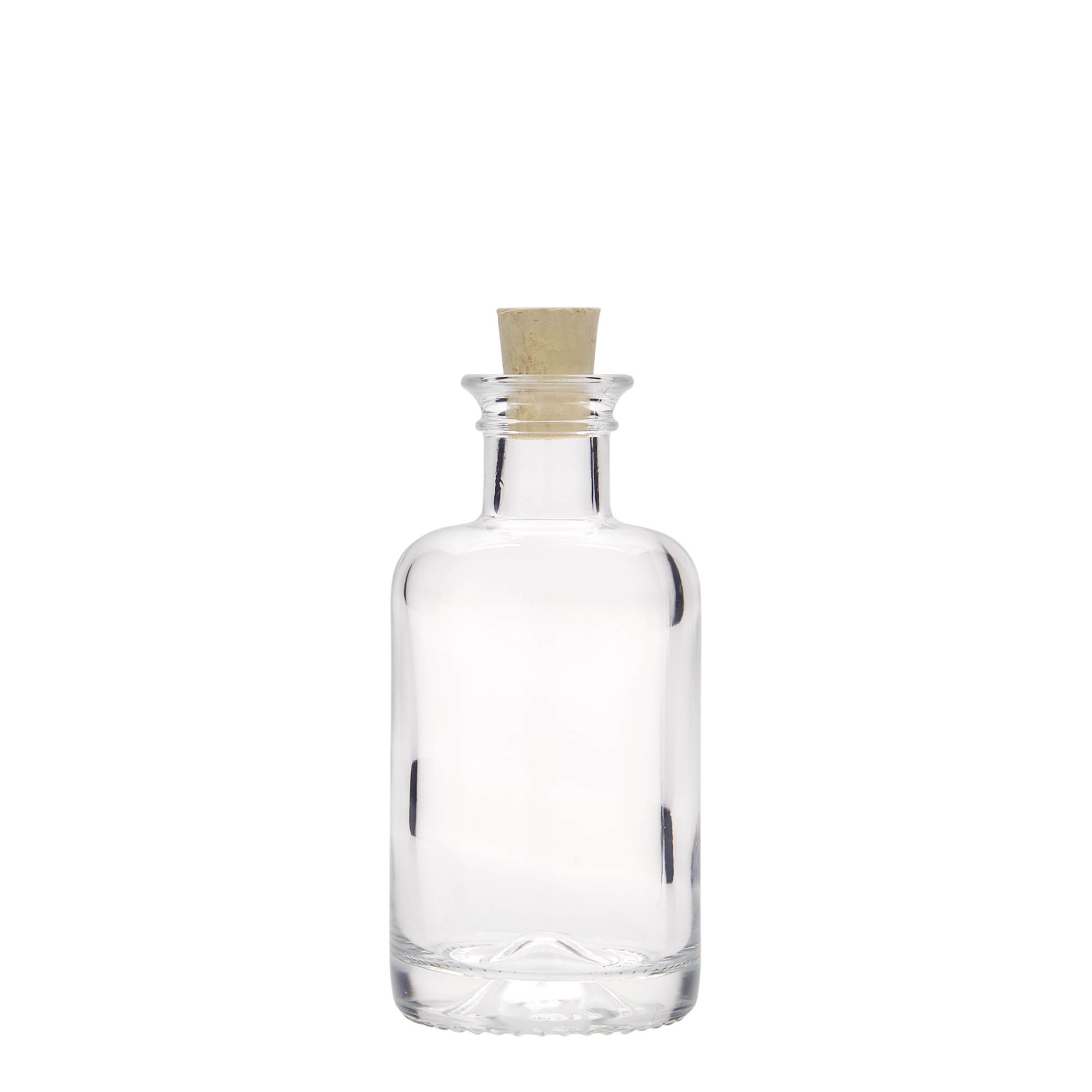 Sticlă de sticlă de 100 ml pentru farmacist, gura: dop Sticlă de sticlă de 100 ml pentru farmacist, gura: dop