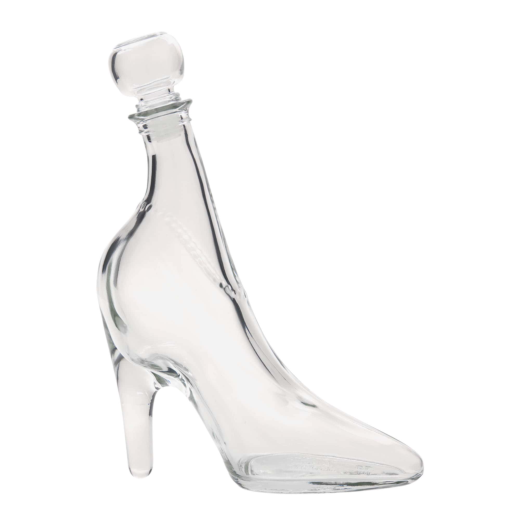 Sticlă de sticlă de 350 ml „Scarpa Elegante”, gura: dop de plută
