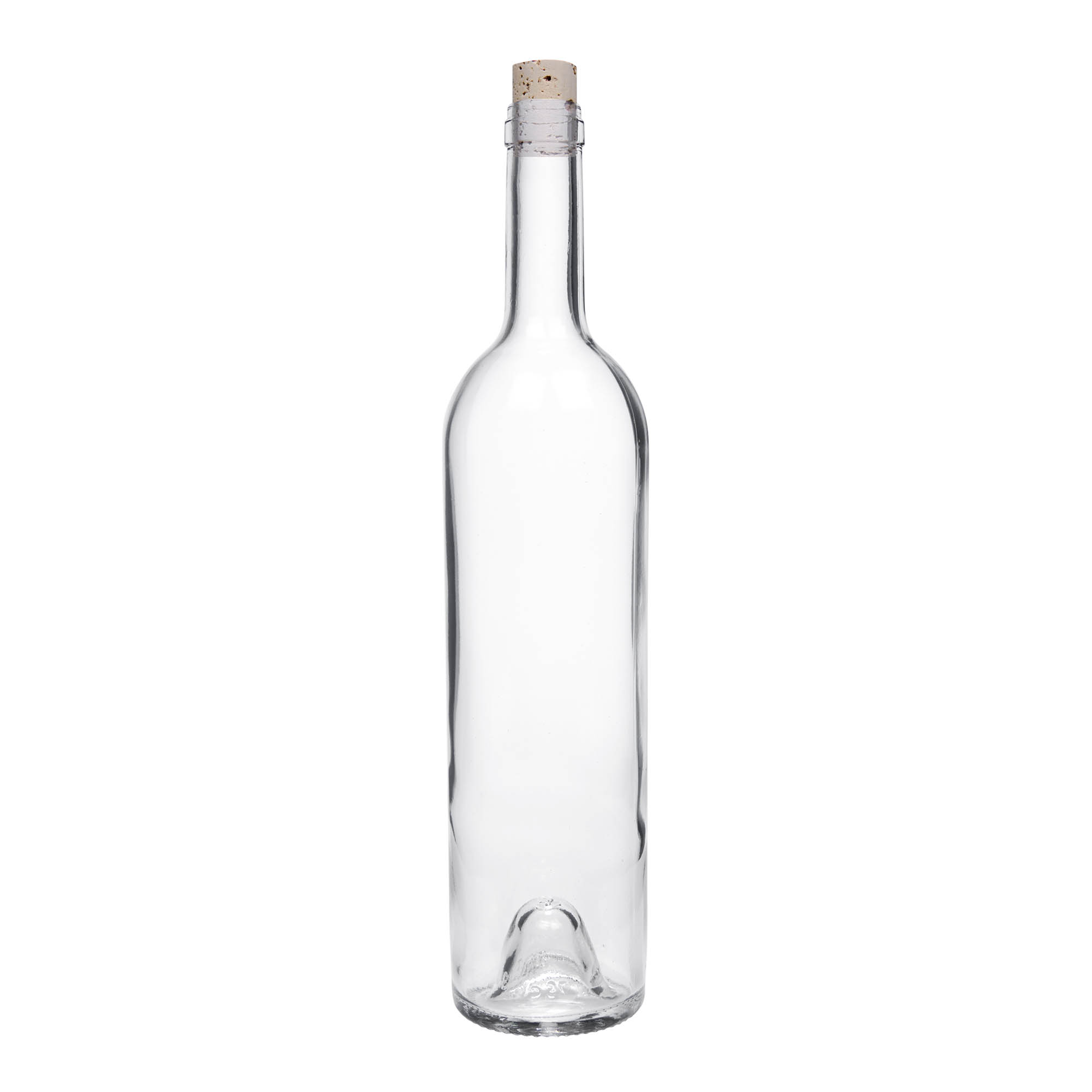 Sticlă de vin 750 ml 'Liberty', gât: dop de plută