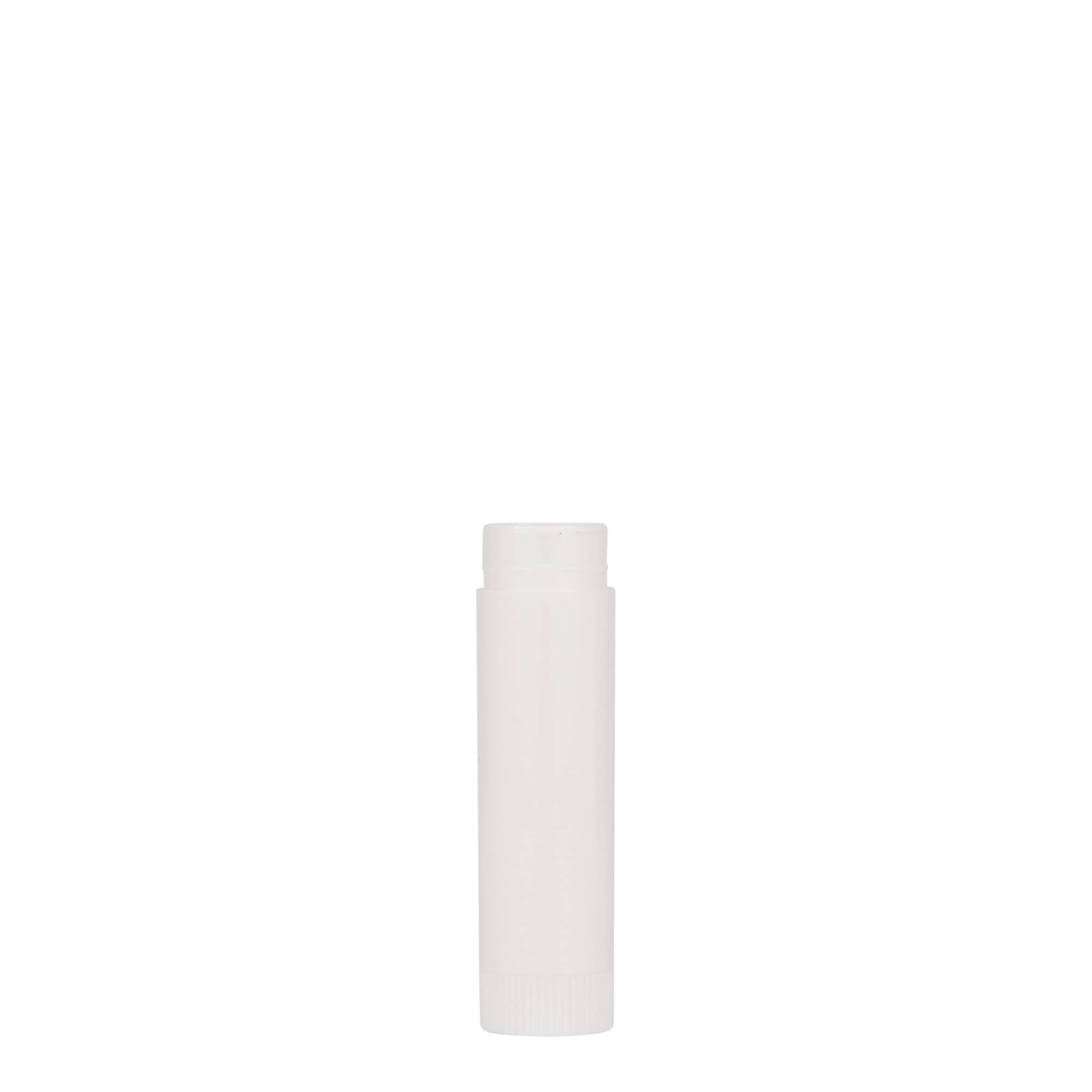 6 ml tub de ruj, plastic PP, alb