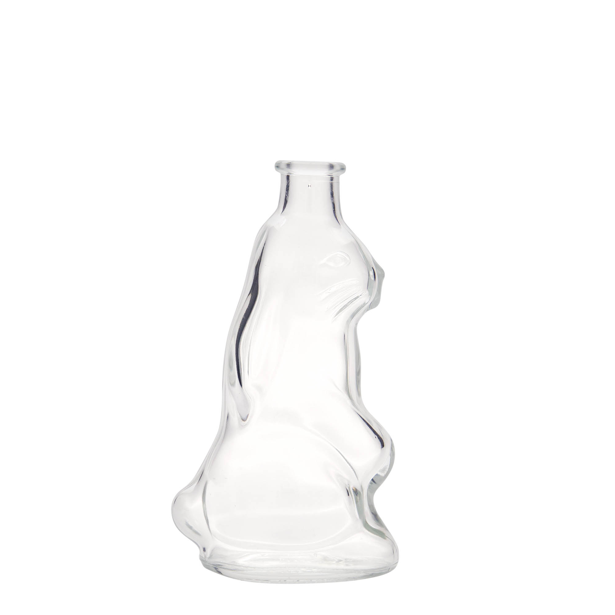Sticlă de sticlă de 200 ml „Iepure”, gura: dop de plută