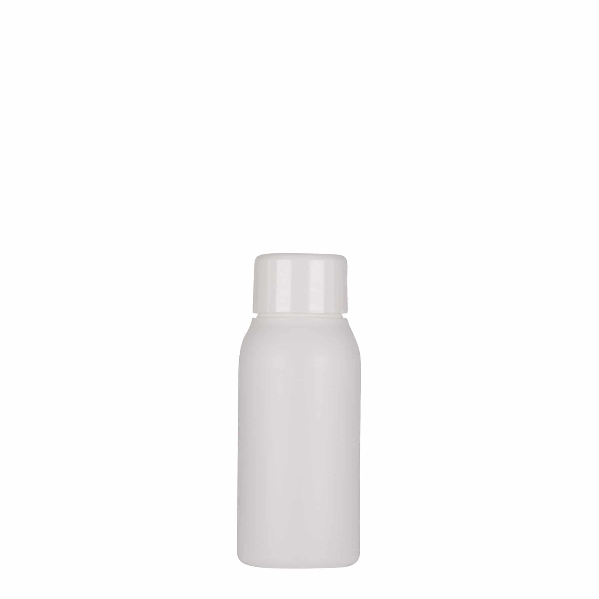 Flacon din plastic de 50 ml „Tuffy”, HDPE, alb, gât: 24/410