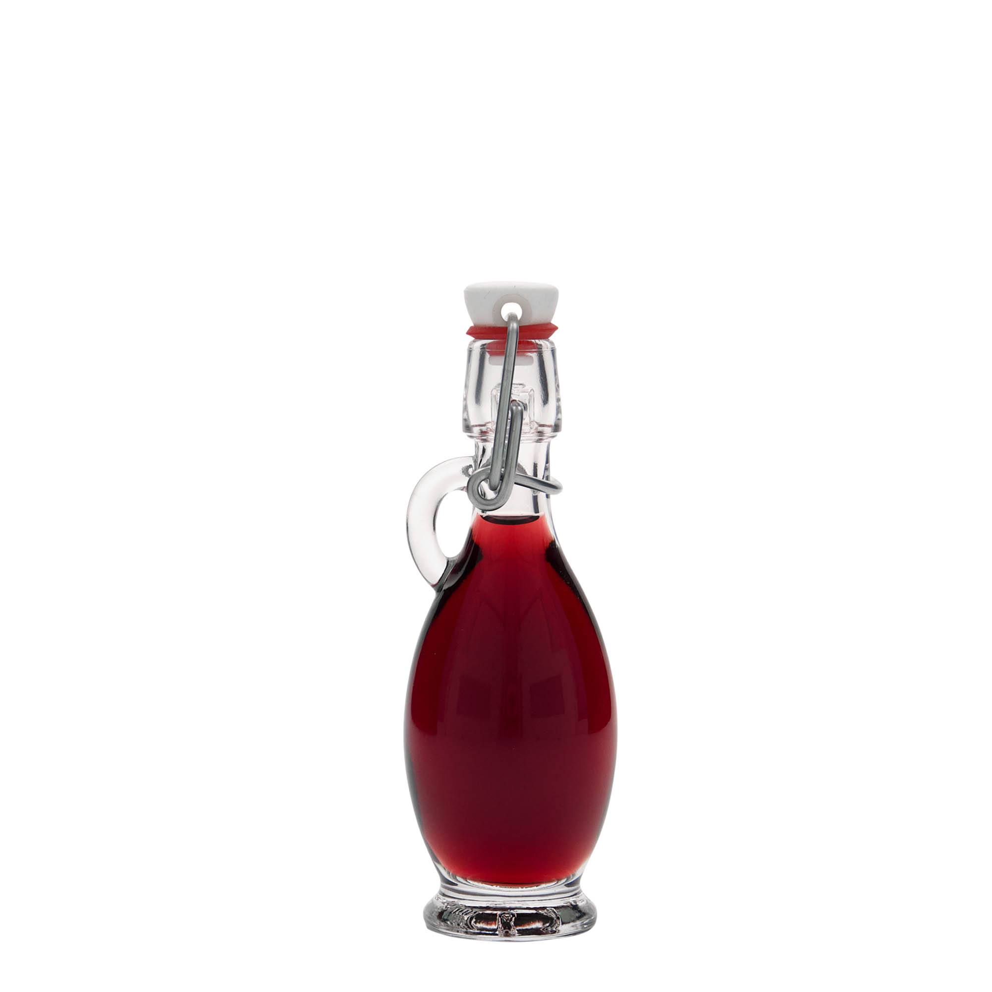 Sticlă de 40 ml „Egizia”, gură: închidere cu clemă