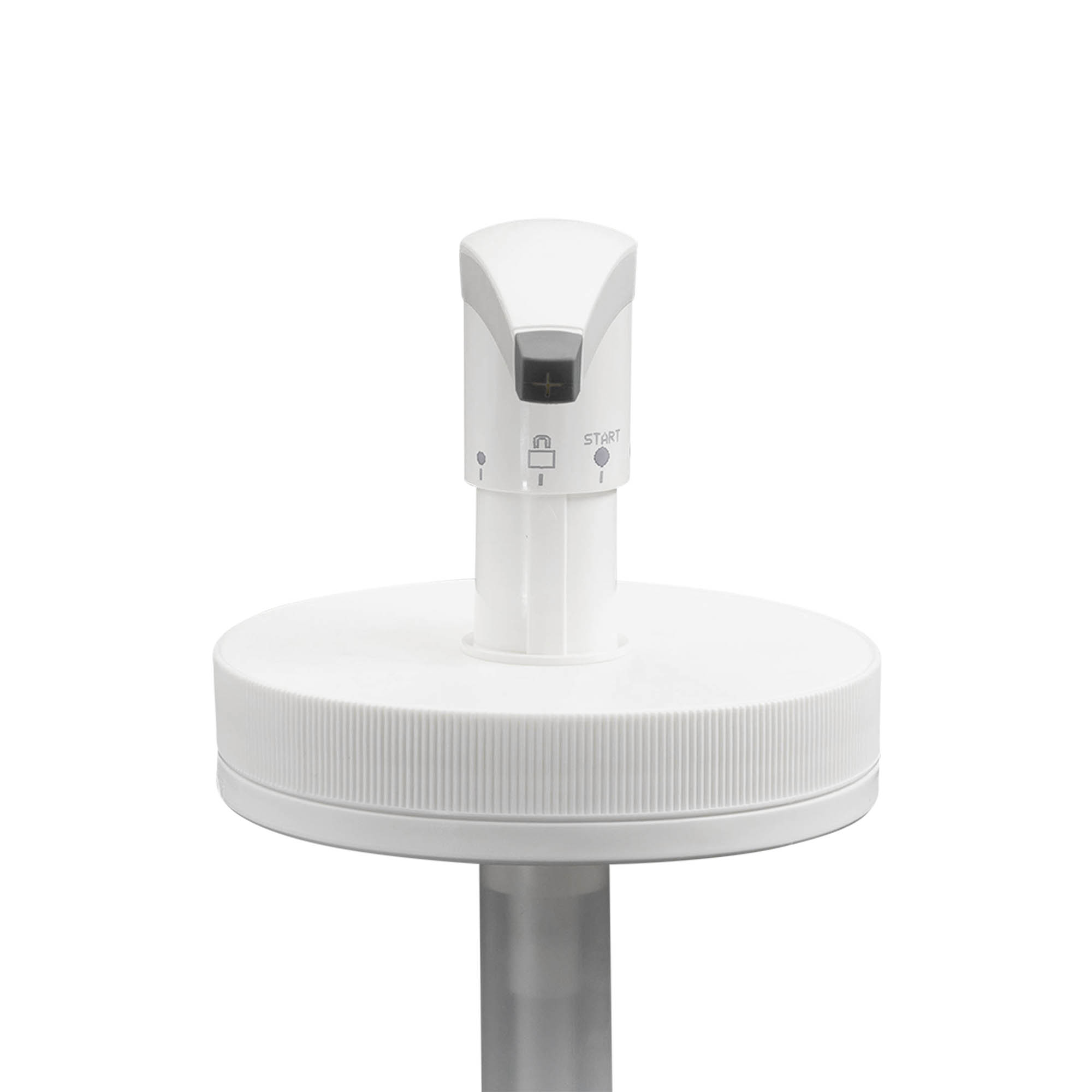 Pompa dozatoare pentru 1.240 ml „Securibox”, plastic PE, alb, pentru gură: capac cu filet Pompa dozatoare pentru 1.240 ml „Securibox”, plastic PE, alb, pentru gură: capac cu filet