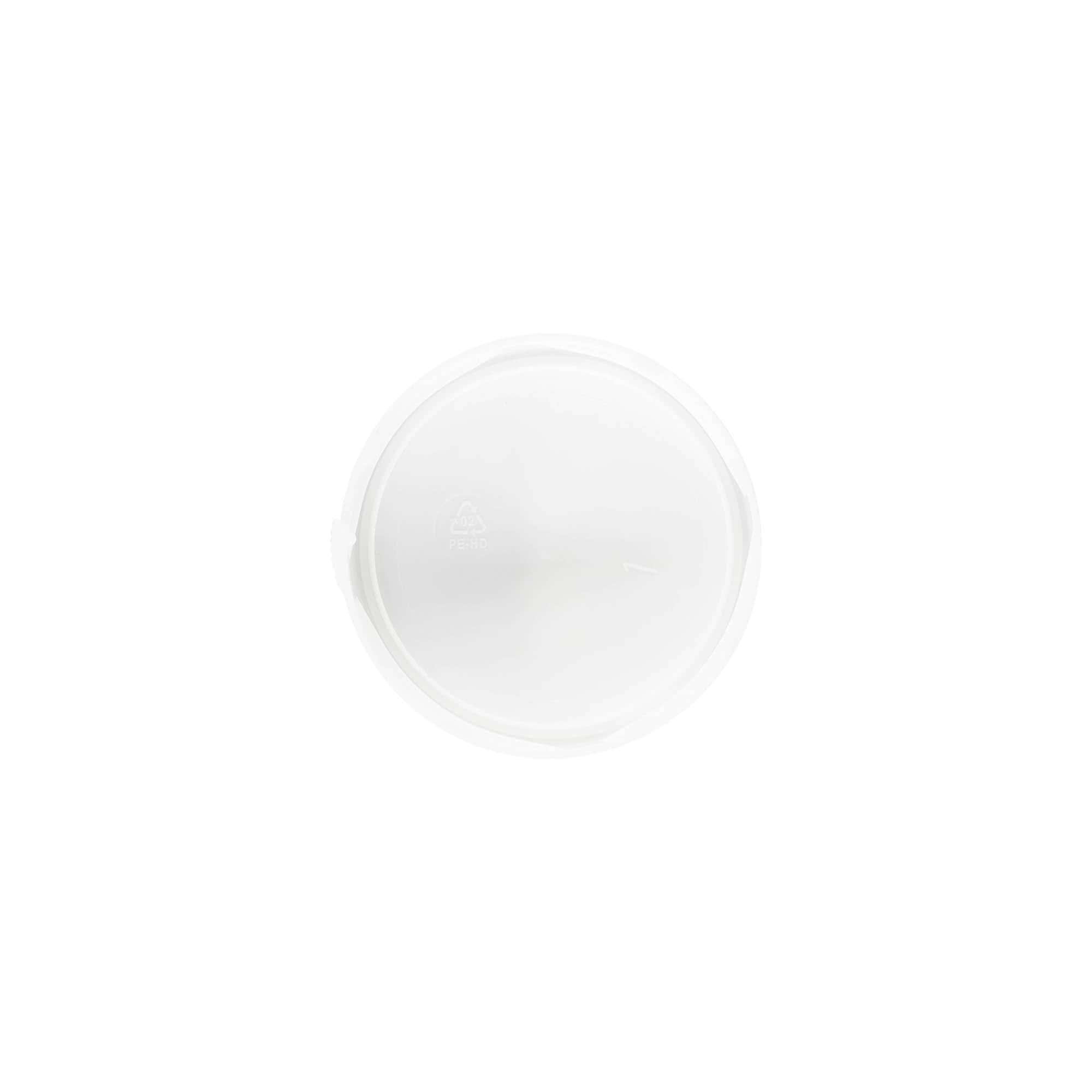 Capac cu filet „Securilock” 61,9 mm, plastic PP, alb
