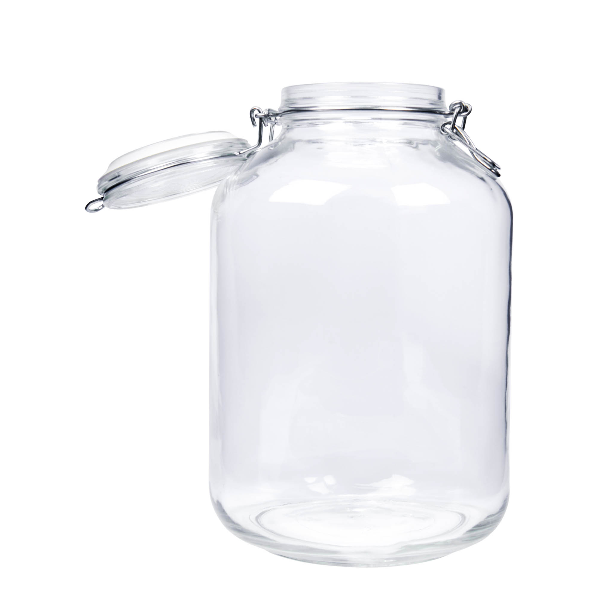 5.000 ml borcan cu clemă metalică 'Fido', gura: închidere cu clemă metalică