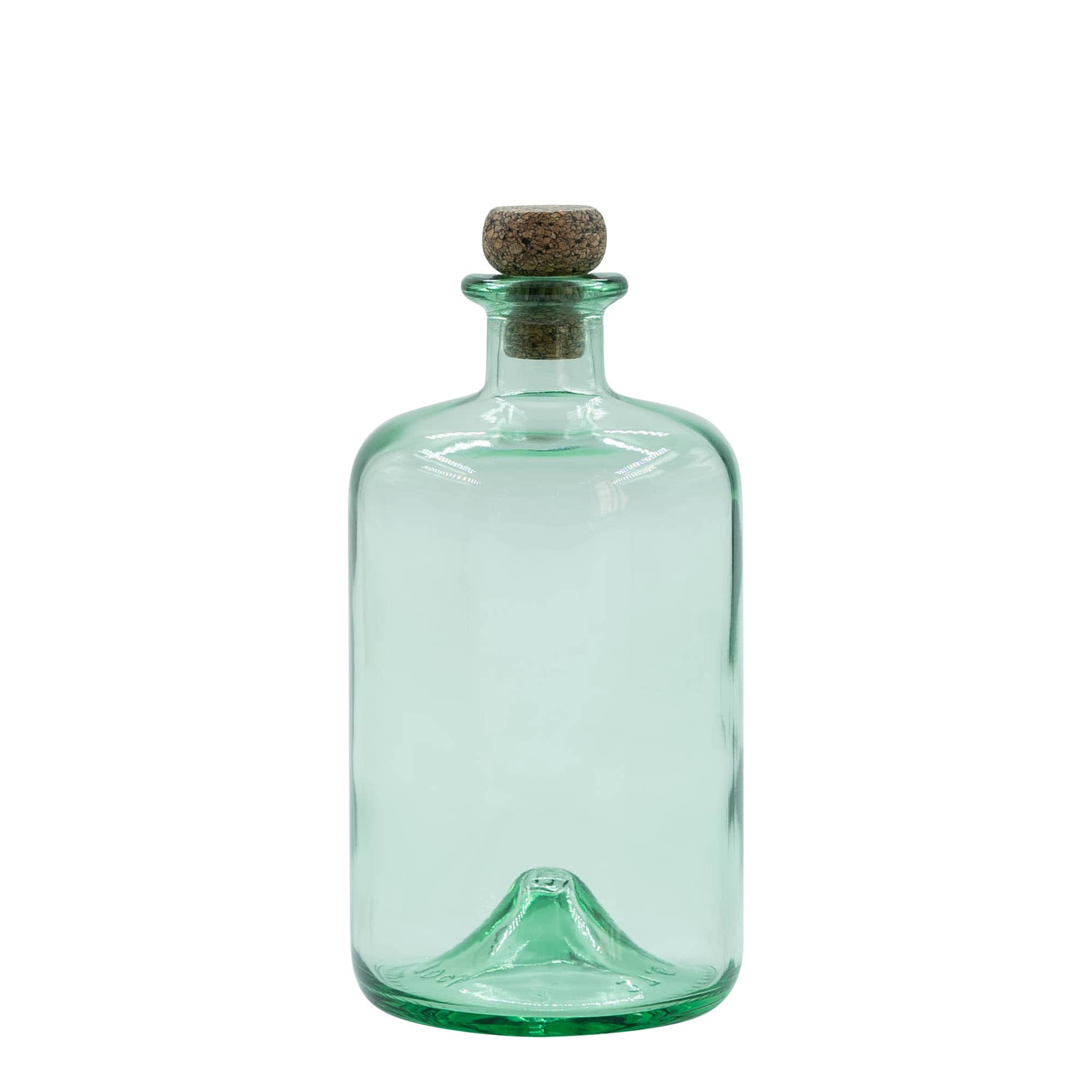 Sticlă de sticlă de 700 ml „Pharma”, gura: dop de plută