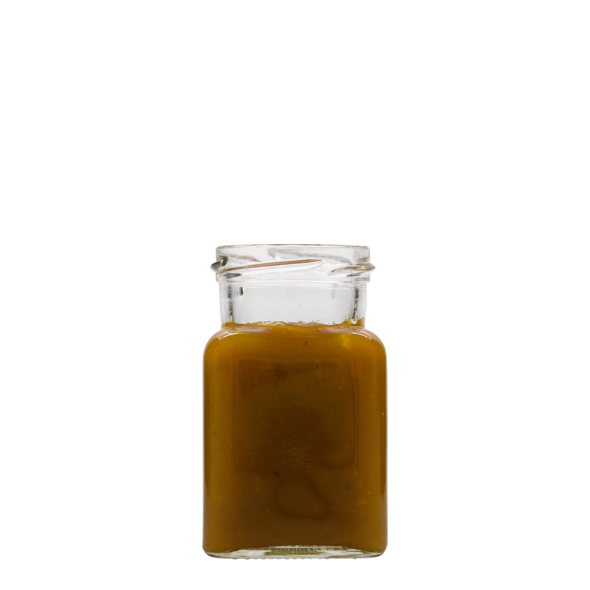 150 ml borcan pătrat, gura: Twist-Off (TO 53)