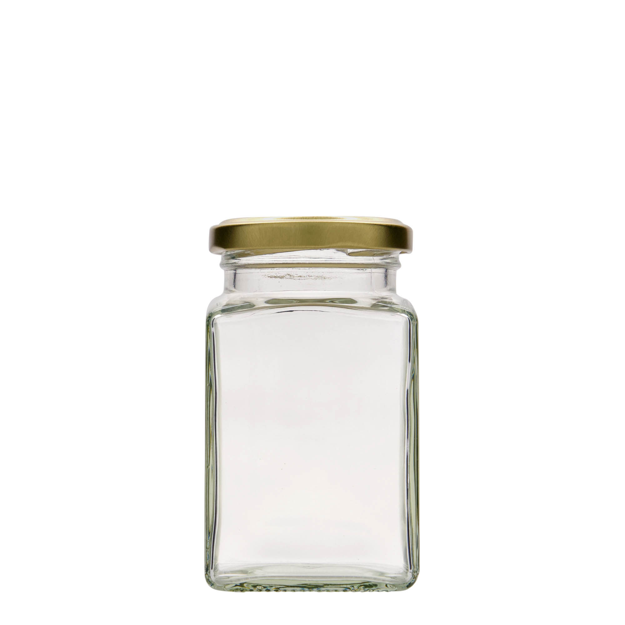 260 ml borcan pătrat, gură: Twist-Off (TO 58)