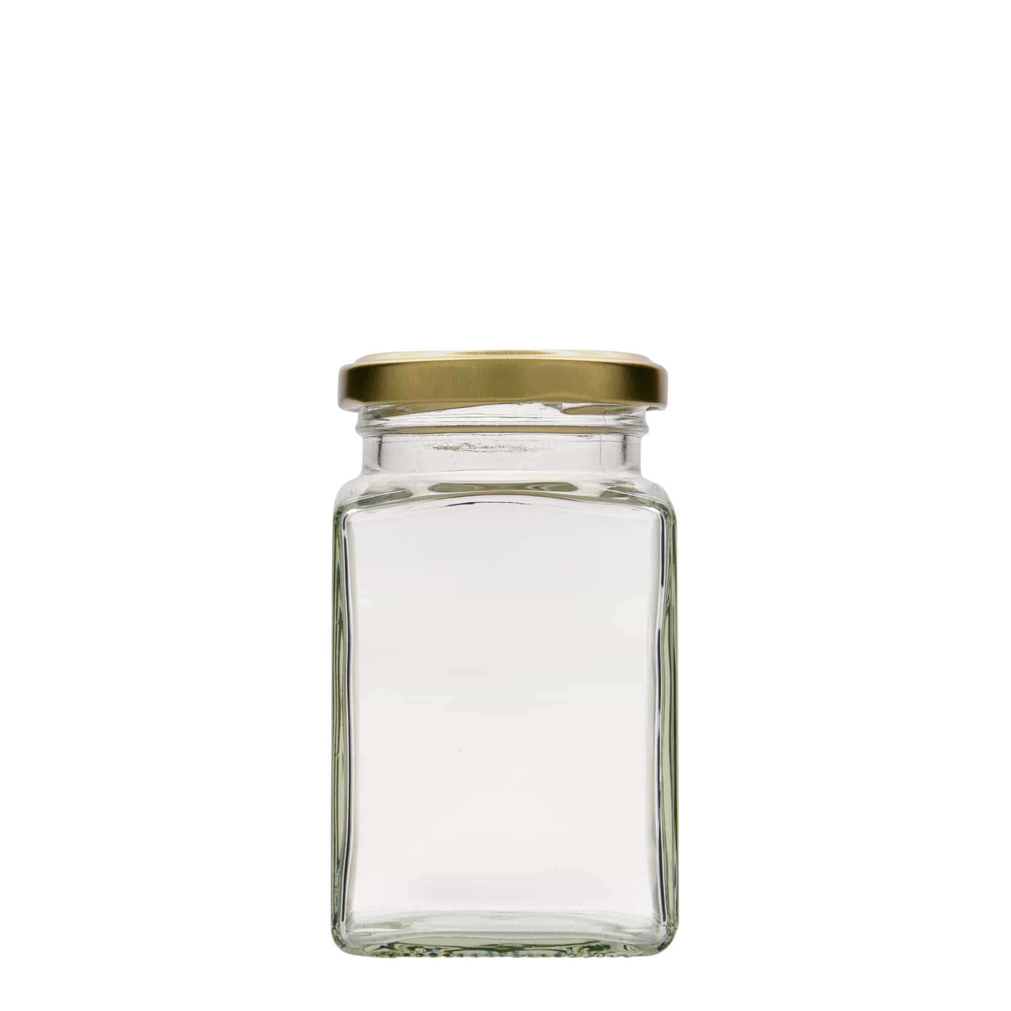 260 ml borcan pătrat, gură: Twist-Off (TO 58)