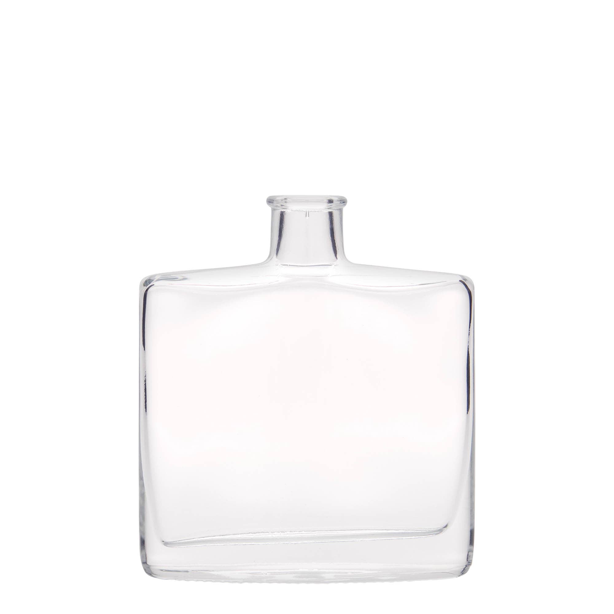 Sticlă de sticlă 200 ml „Zorbas”, ovală, gura: dop de plută