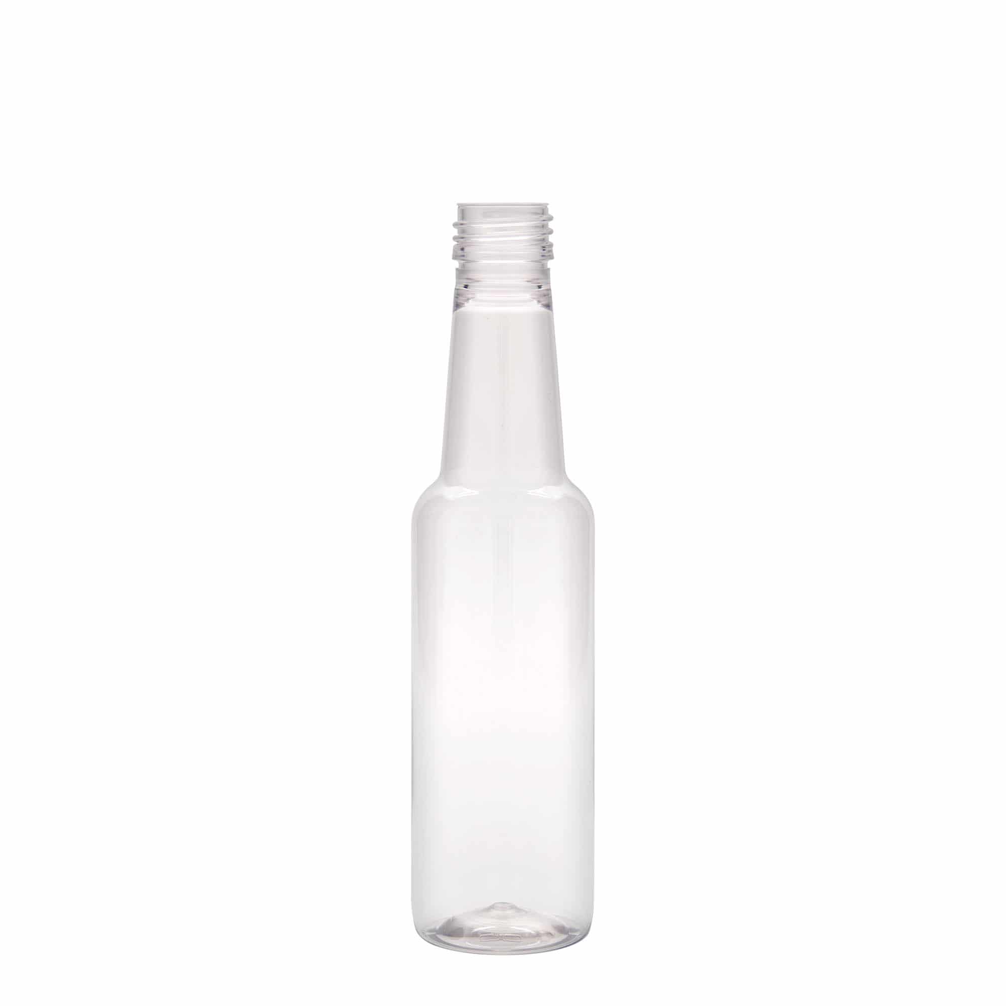 Sticlă PET de 250 ml „Vin”, plastic, gura: PP 28