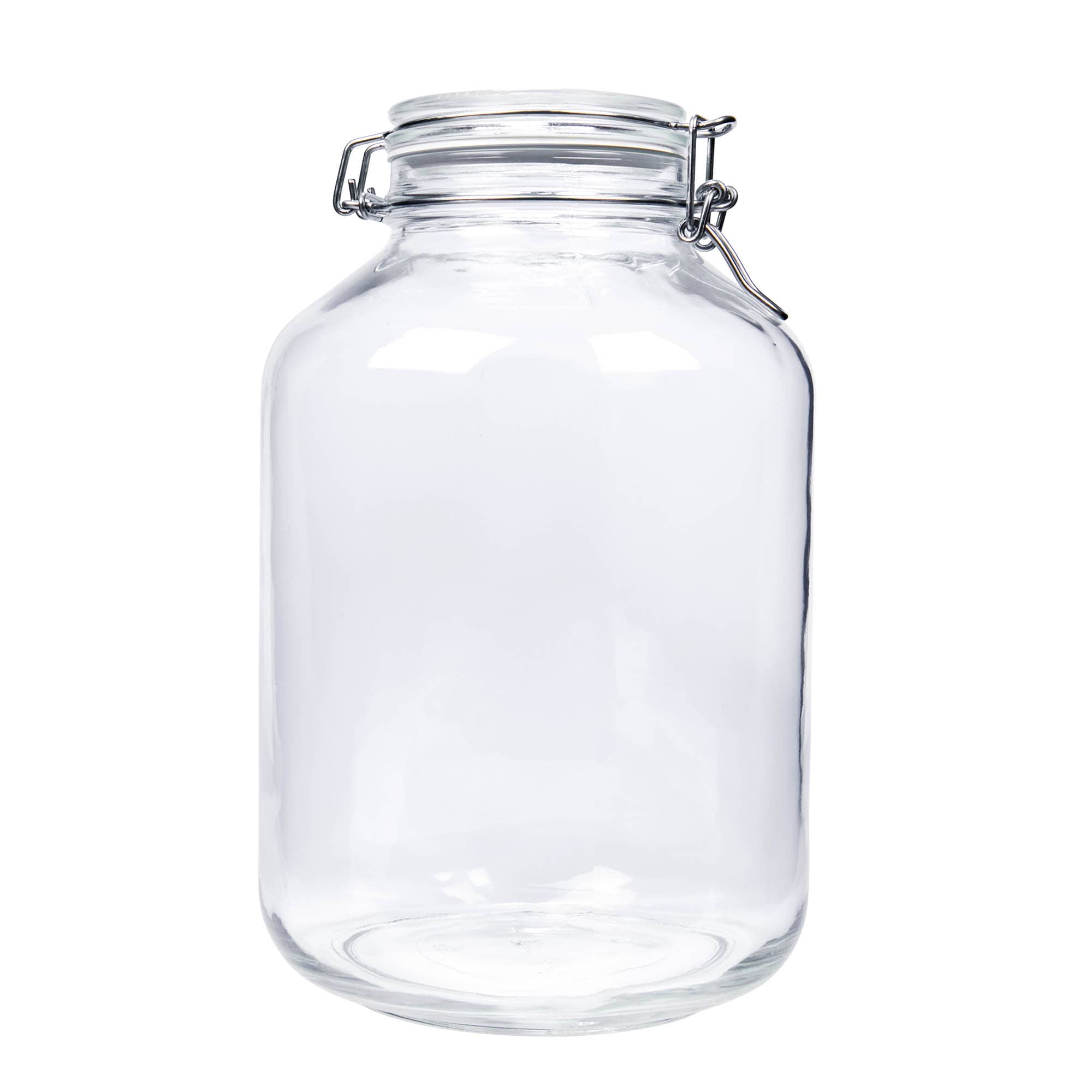 5.000 ml borcan cu clemă metalică 'Fido', gura: închidere cu clemă metalică