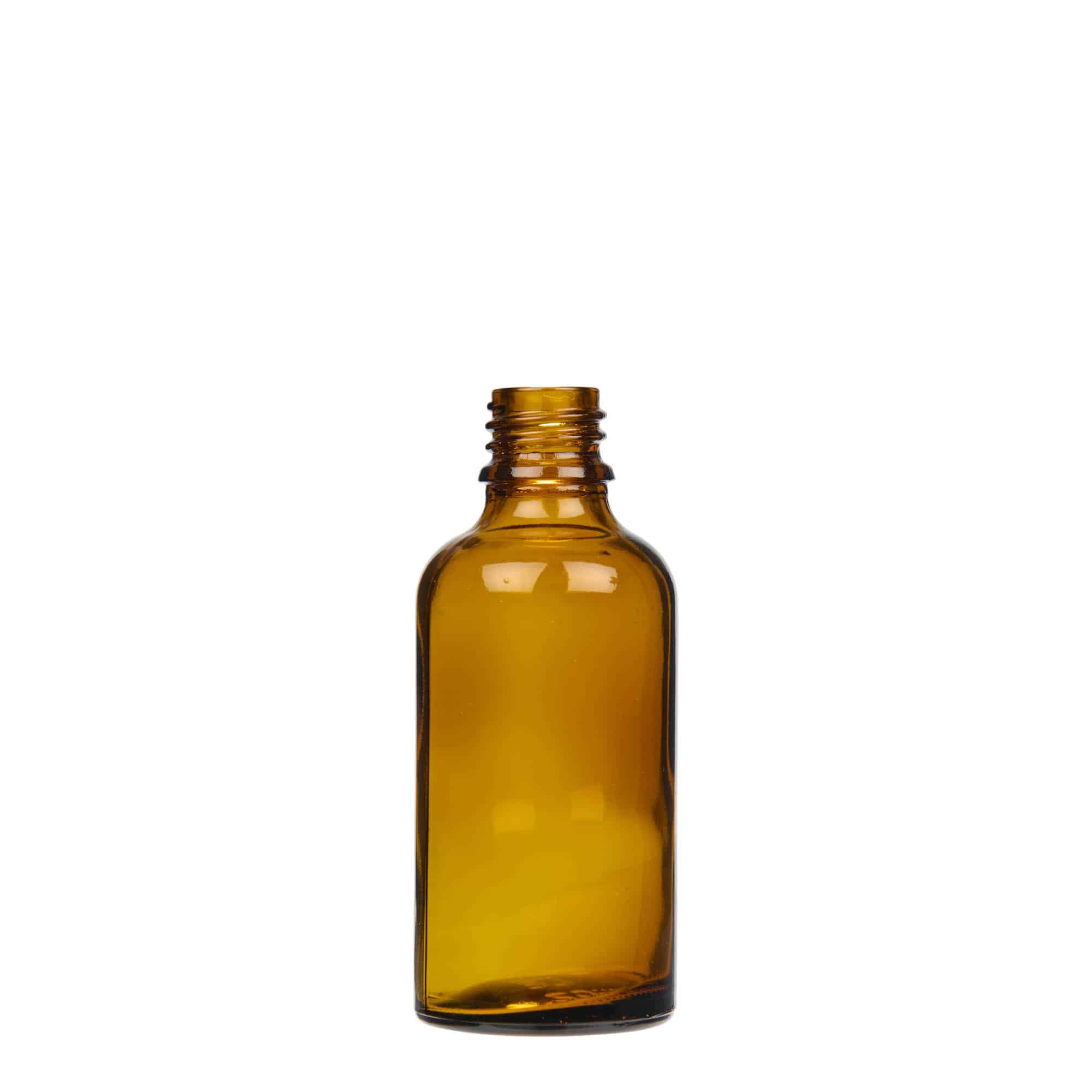 50 ml flacon cu pulverizator, medicament, sticlă, maro, gura: DIN 18