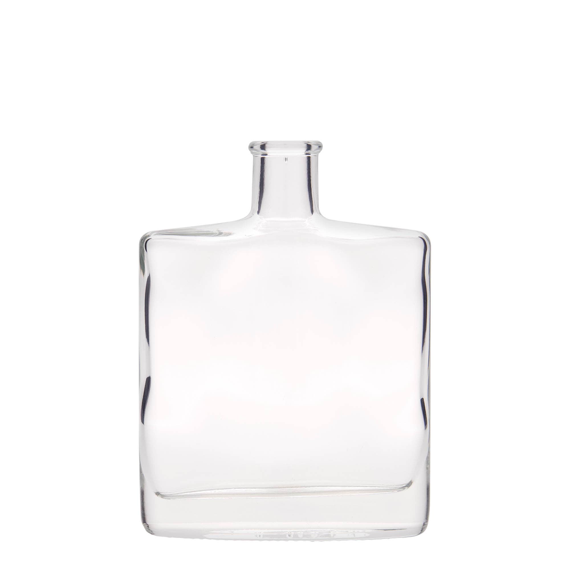 Sticlă de sticlă de 350 ml „Zorbas”, ovală, gura: dop de plută