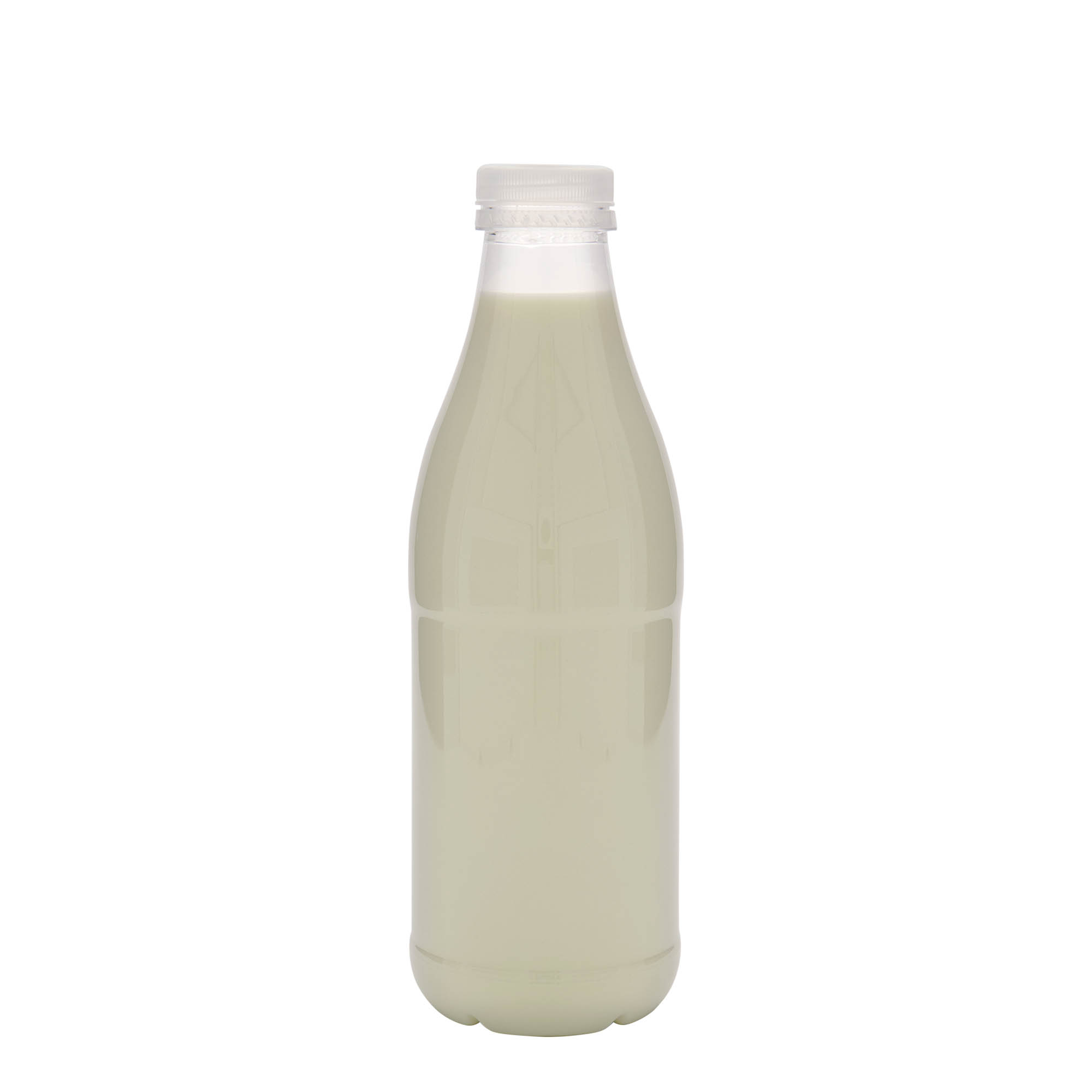 Sticlă PET 1.000 ml „Milk and Juice”, plastic, gura: 38 mm Sticlă PET 1.000 ml „Milk and Juice”, plastic, gura: 38 mm