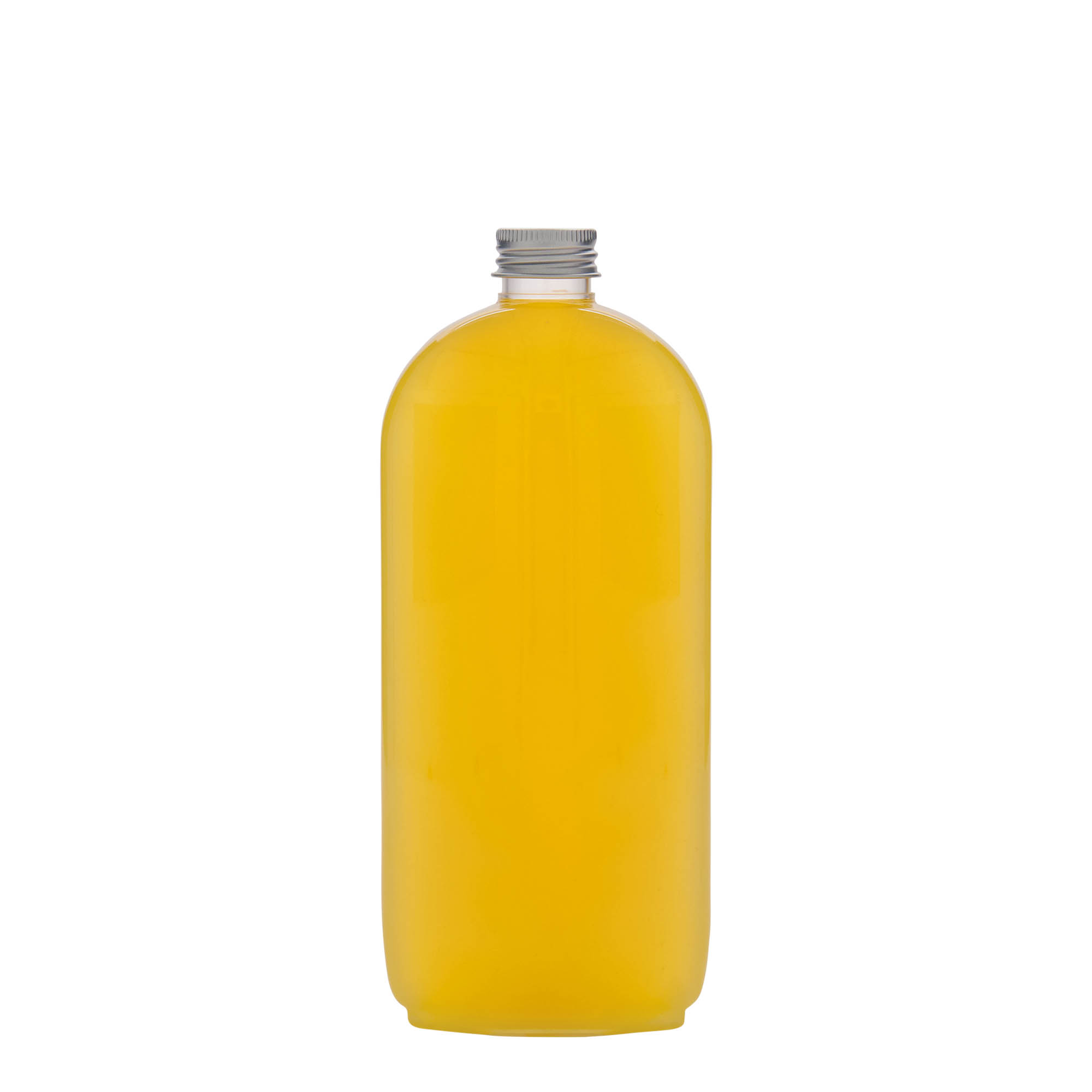 Sticlă PET de 500 ml „Iris”, ovală, plastic, gura: 24/410 Sticlă PET de 500 ml „Iris”, ovală, plastic, gura: 24/410