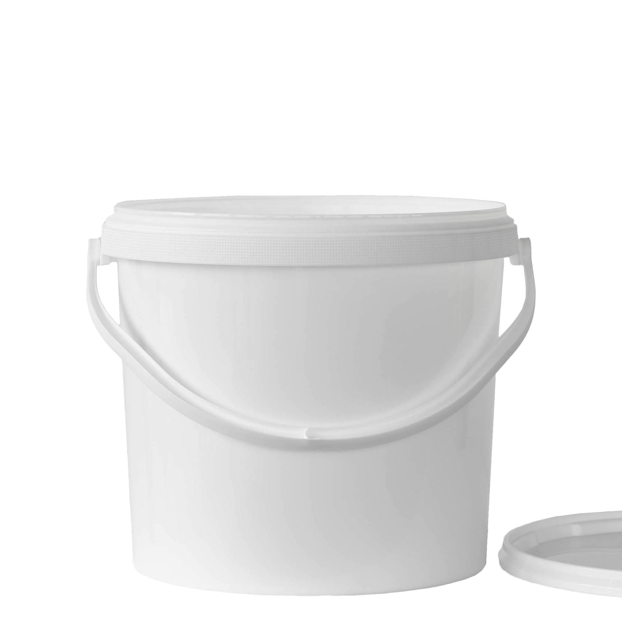 12,5 ml găleată, plastic PP, albă 12,5 ml găleată, plastic PP, albă