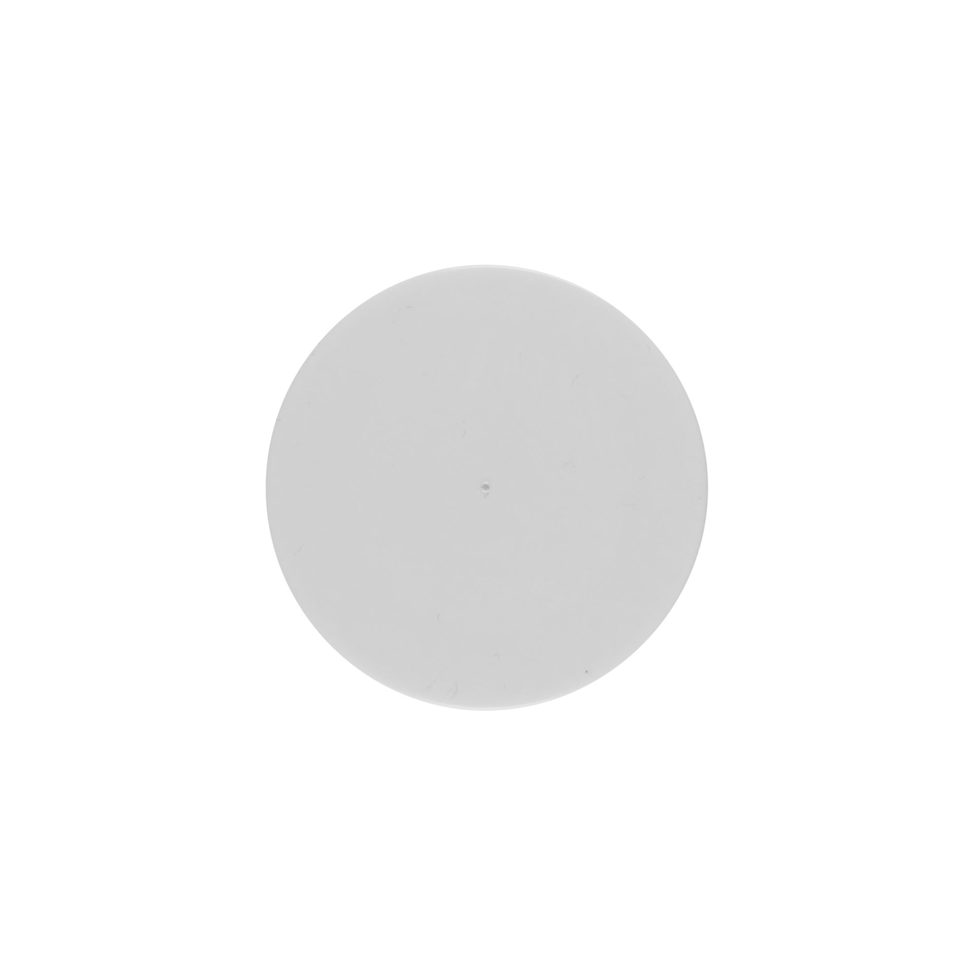 Disc de acoperire pentru 30 ml „Bianca”, plastic PP, alb