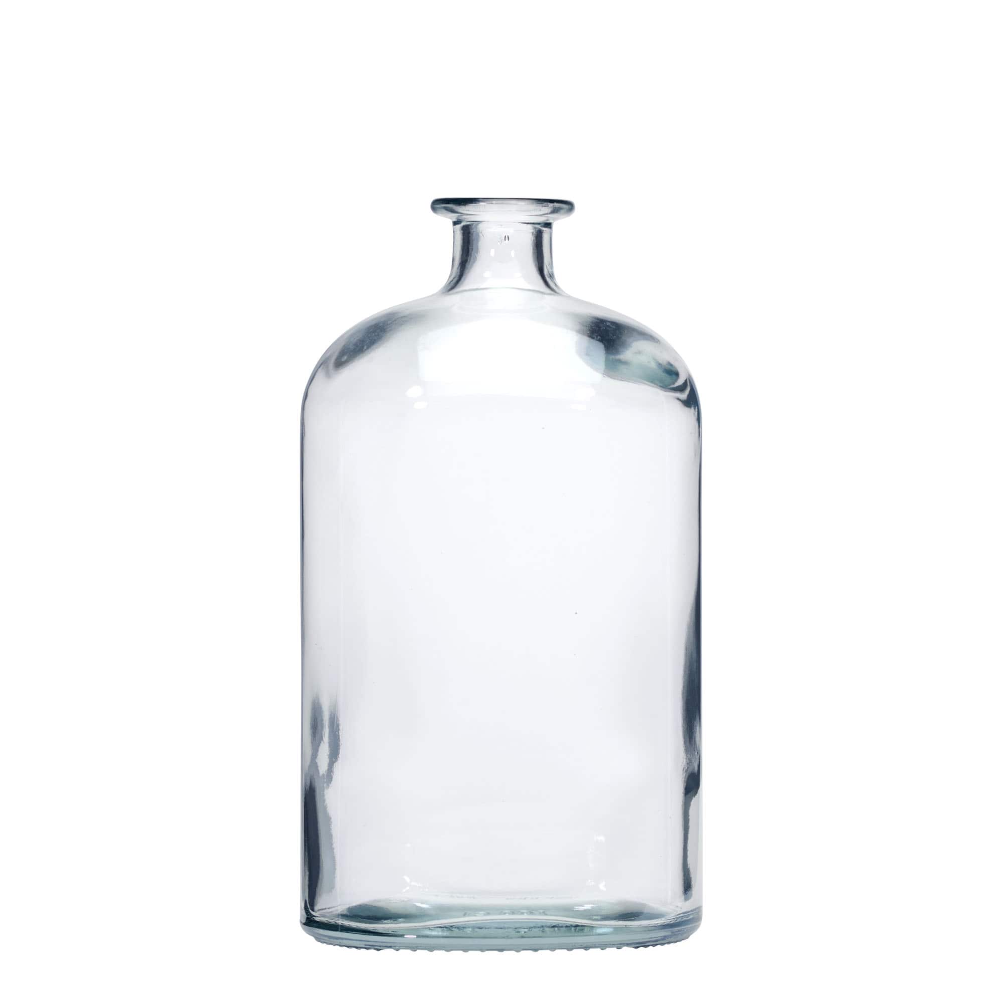 Sticlă de sticlă de 1.000 ml „Dundee”, ovală, gura: dop de plută