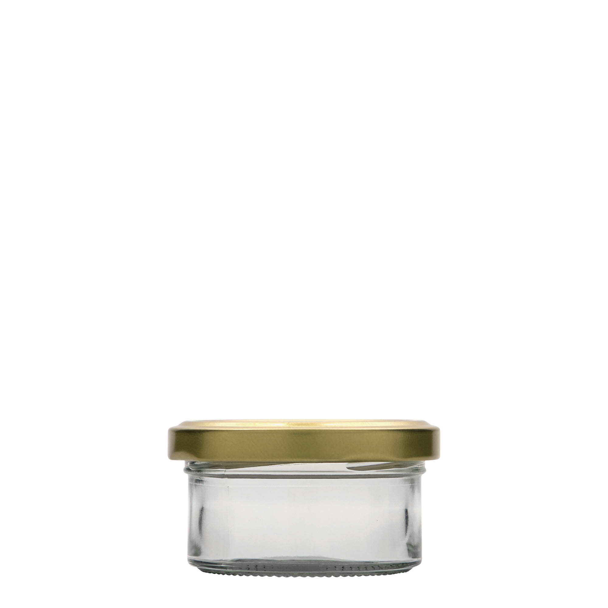 70 ml borcan plat cu pereți drepți, gura: Twist-Off (TO 66)