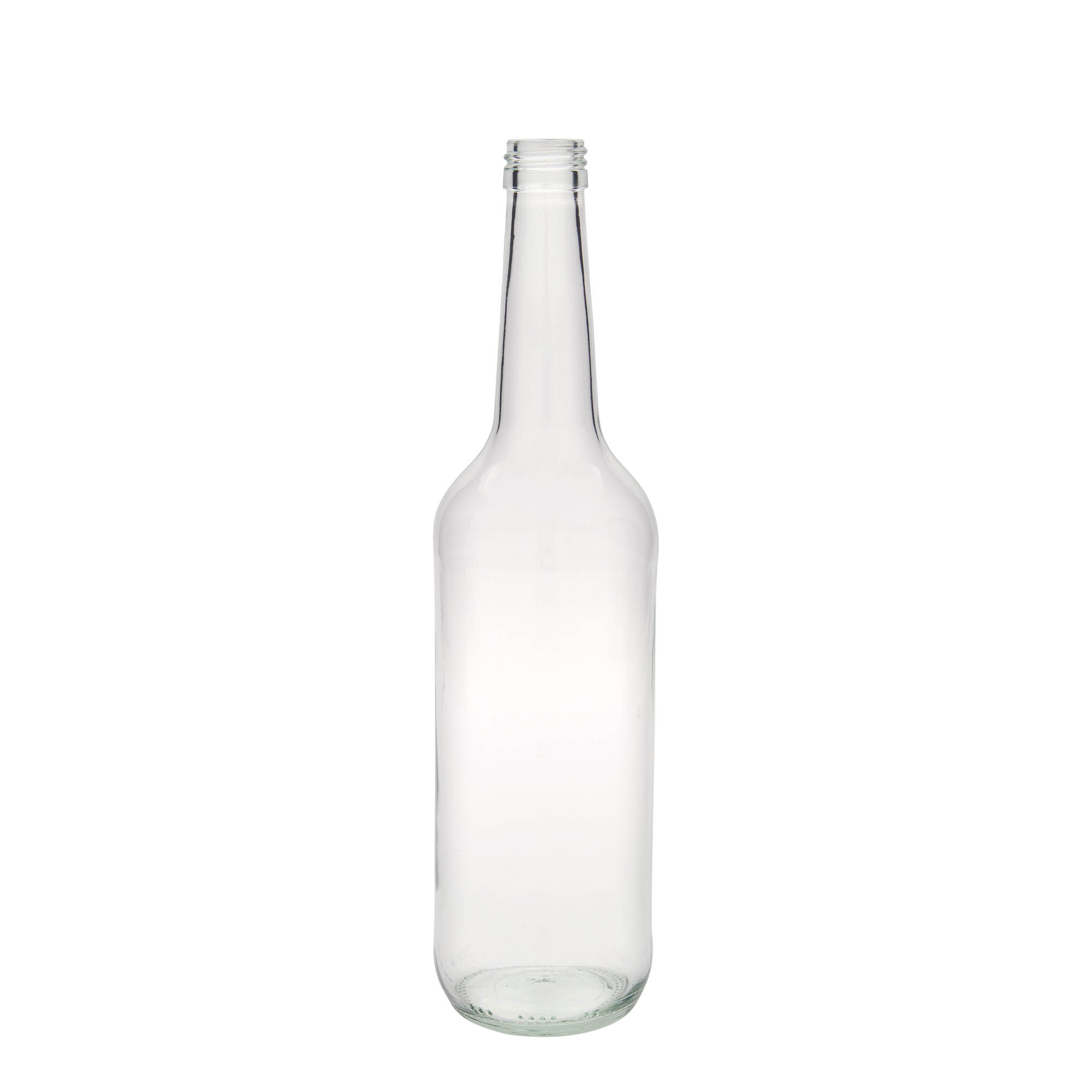 Sticlă de sticlă de 700 ml cu gât drept, deschidere: PP 28