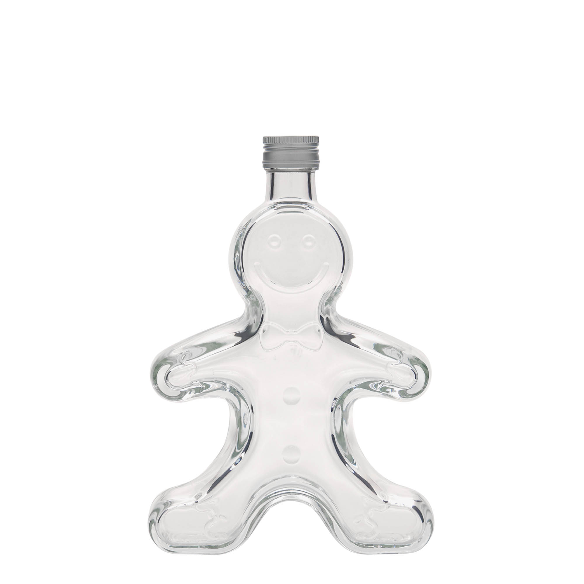 Sticlă de 250 ml „Lebkuchenmann”, gura: PP 24 Sticlă de 250 ml „Lebkuchenmann”, gura: PP 24